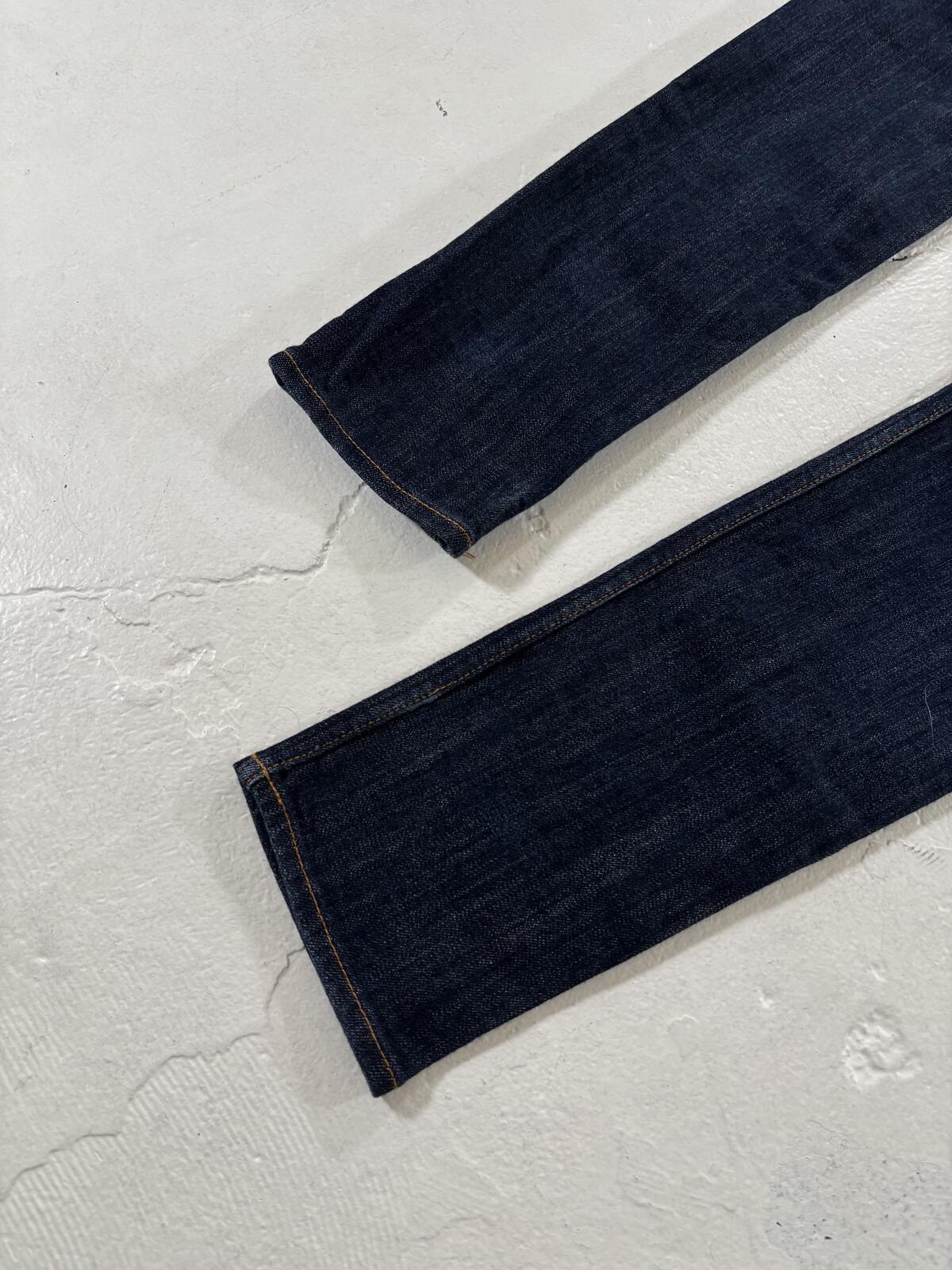 Number Nine Raw Crying Heart Denim
