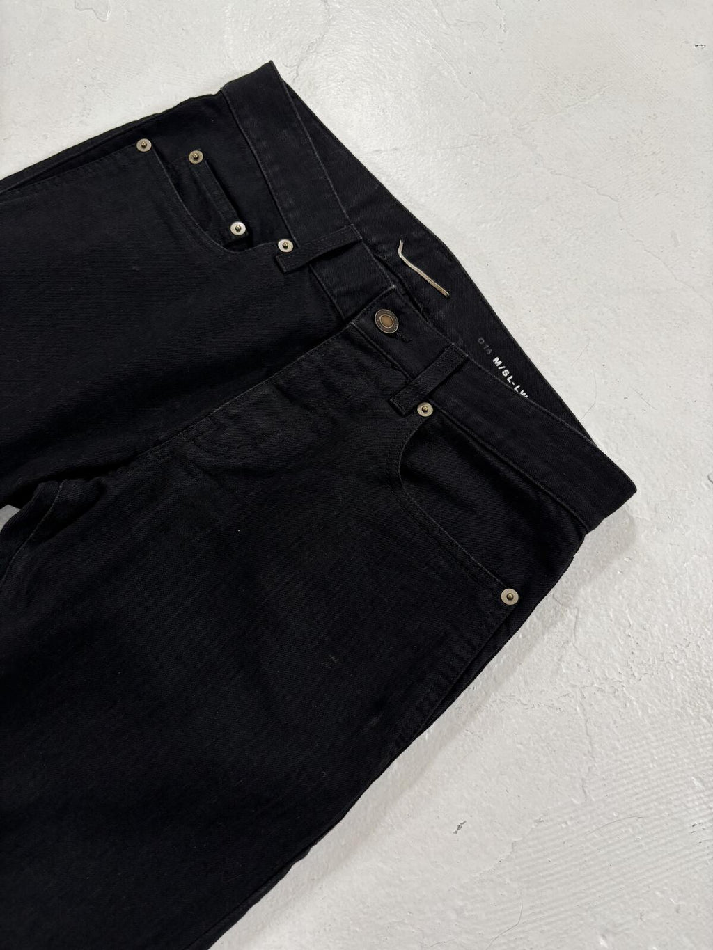 Saint Laurent Black D14 Denim