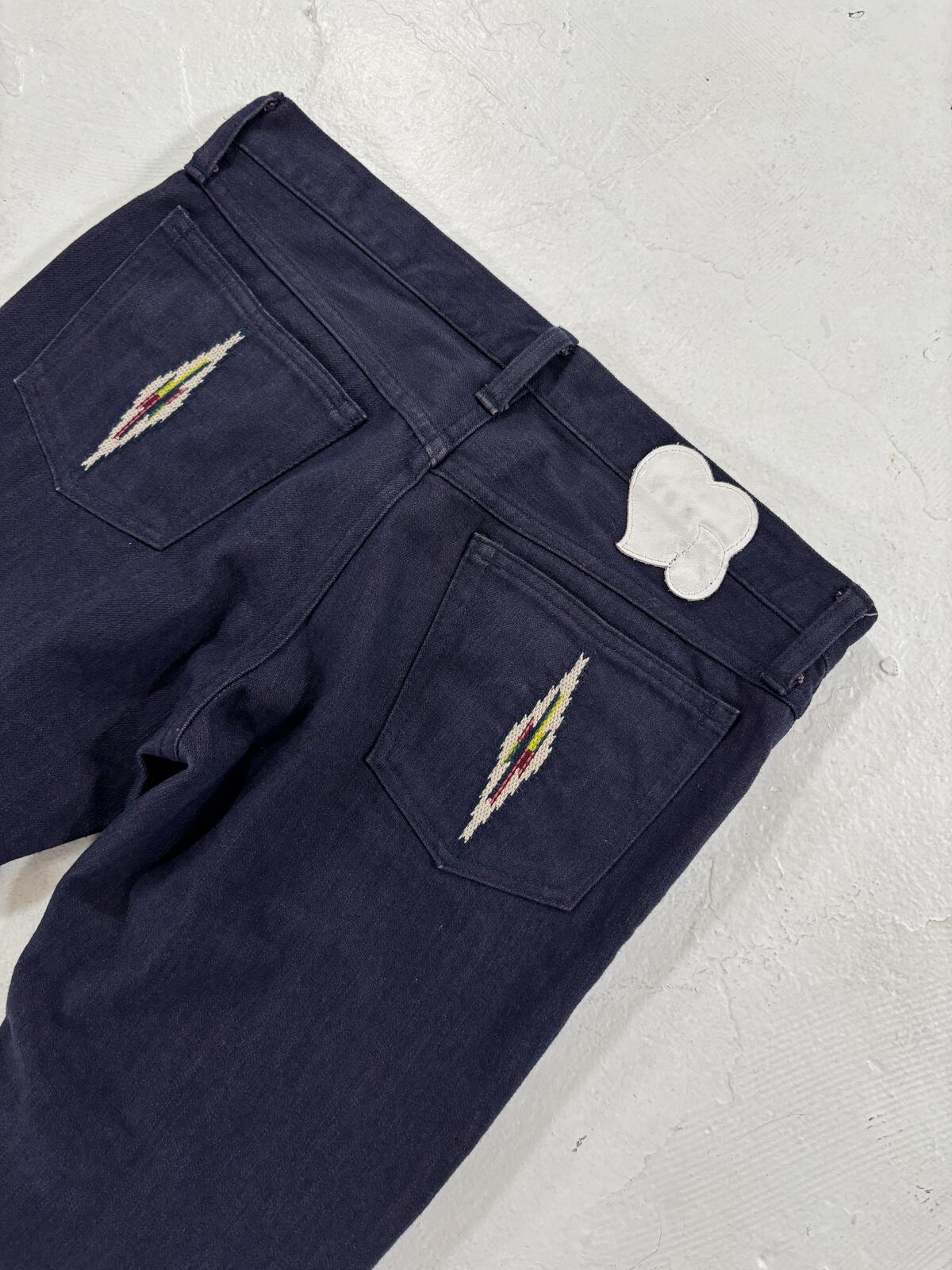 Number Nine Aw05 Purple Ortega Denim