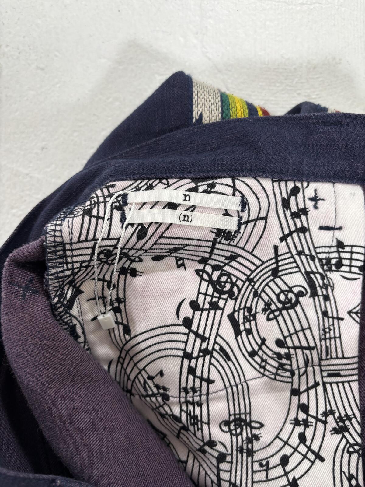 Number Nine Aw05 Purple Ortega Denim