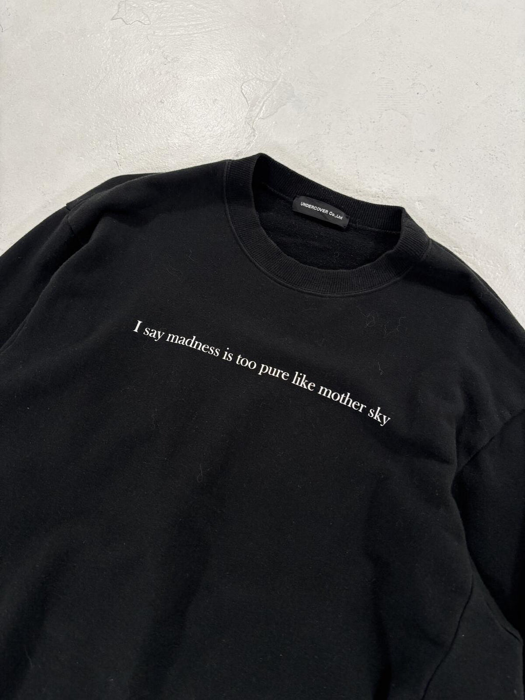 Undercover "I say madness" Crewneck