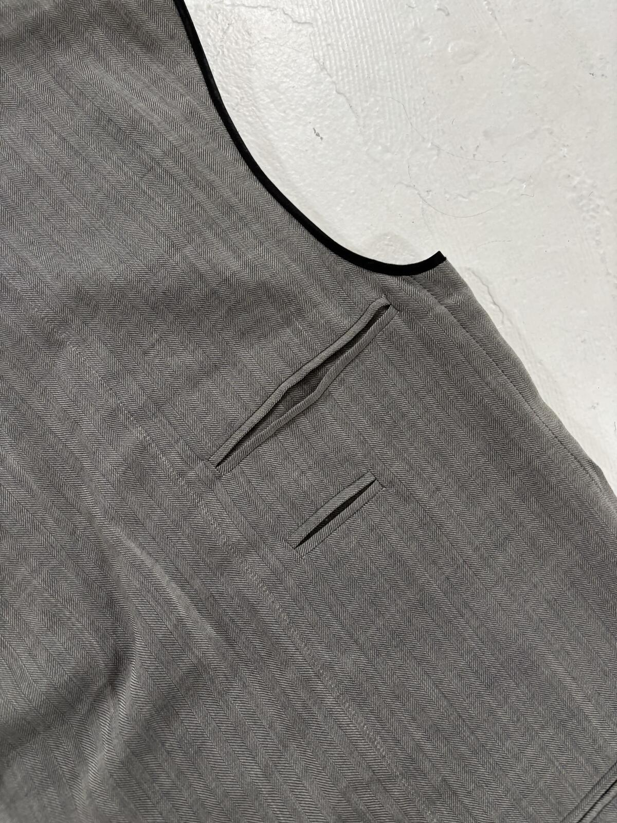 Dior Homme Aw10 Raw Edge Vest
