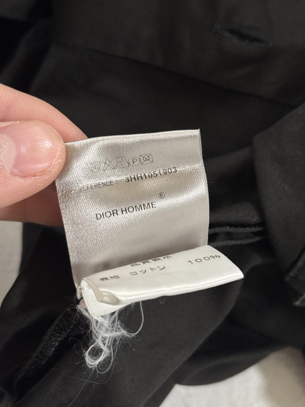 Dior Homme AW2003 Luster Button-up