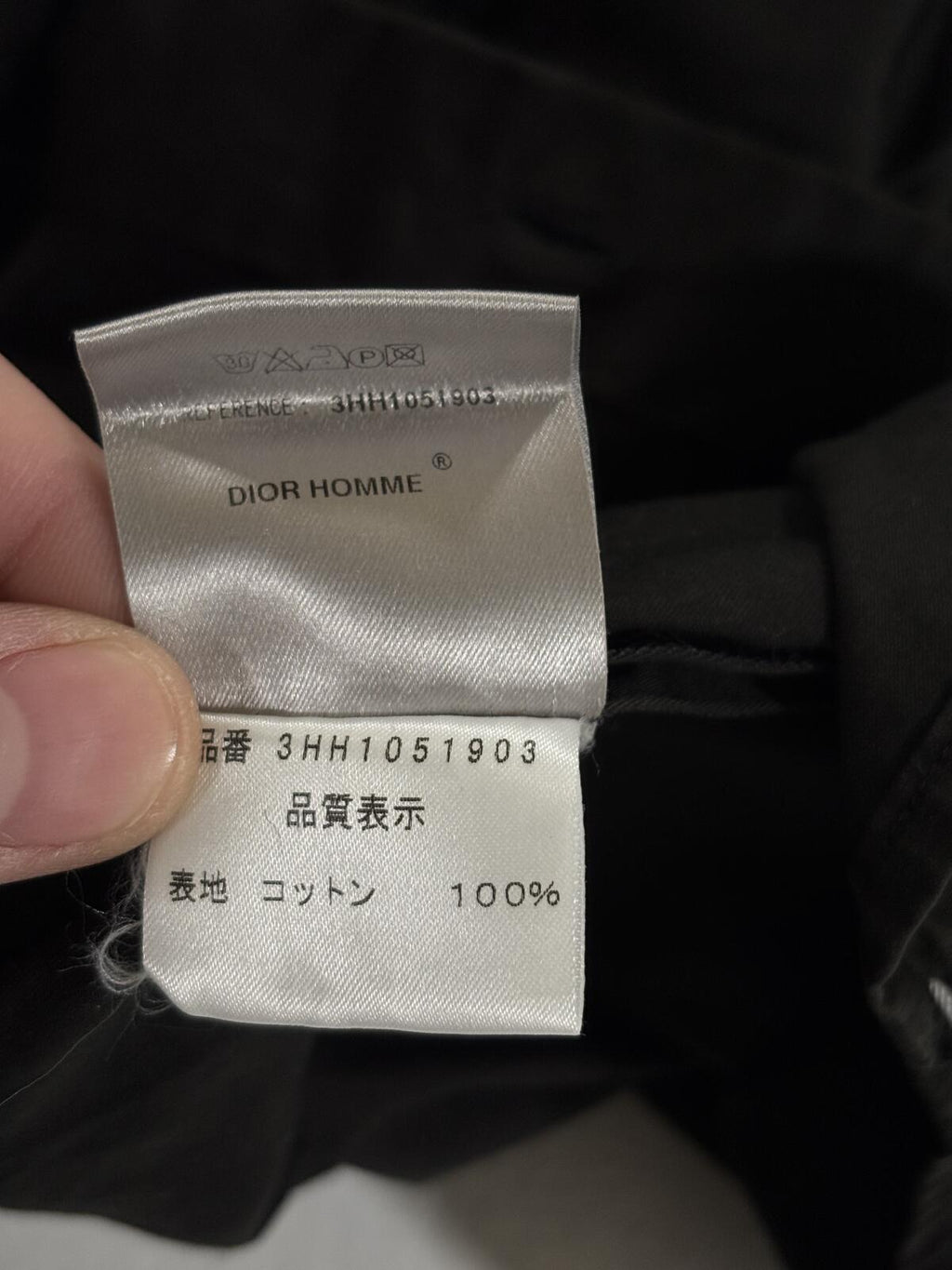 Dior Homme AW2003 Luster Button-up