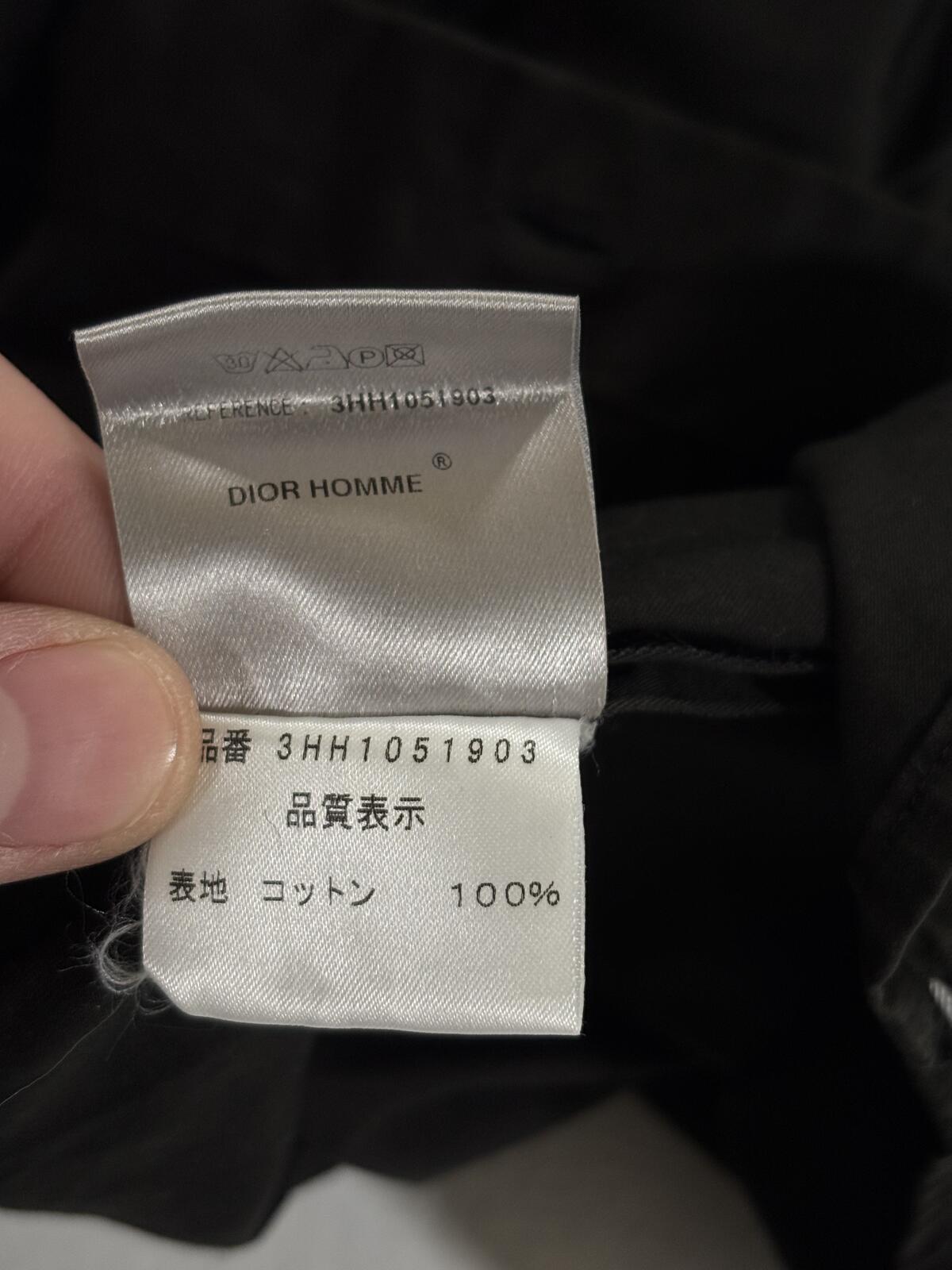 Dior Homme AW2003 Luster Button-up