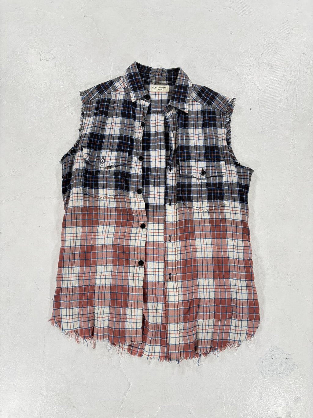 Saint Laurent Paris ss16 Surf Sound Flannel