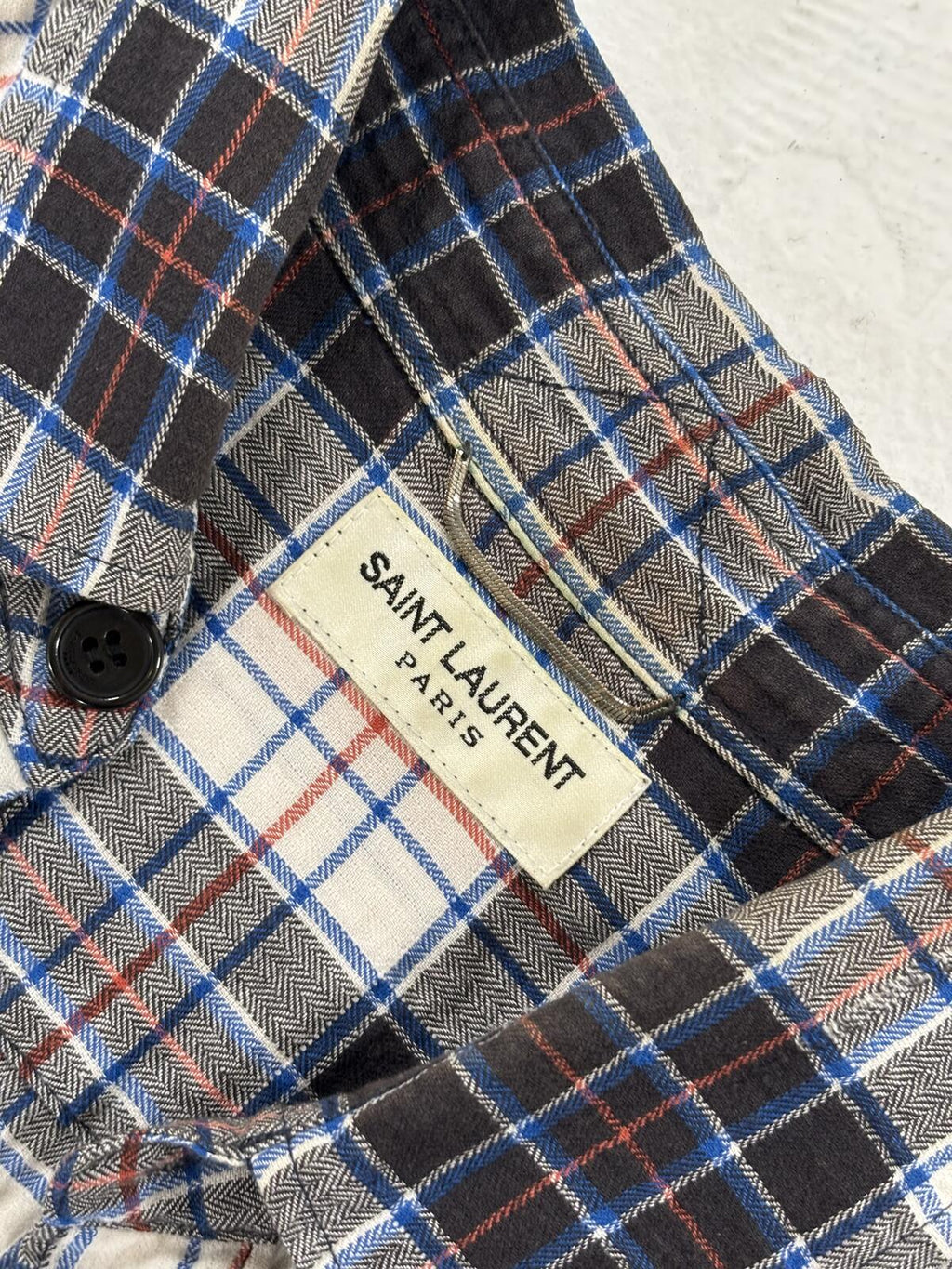 Saint Laurent Paris ss16 Surf Sound Flannel