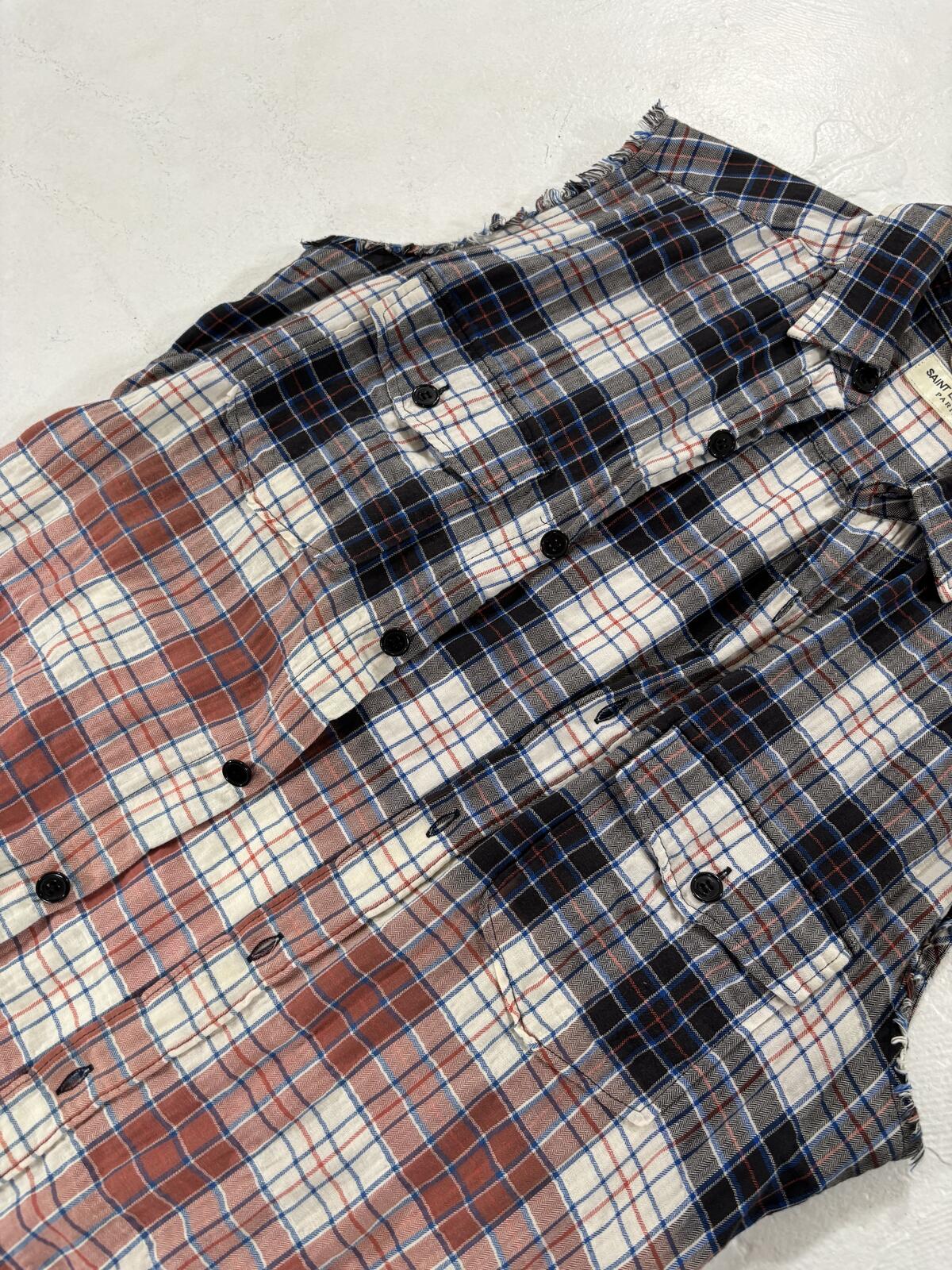 Saint Laurent Paris ss16 Surf Sound Flannel