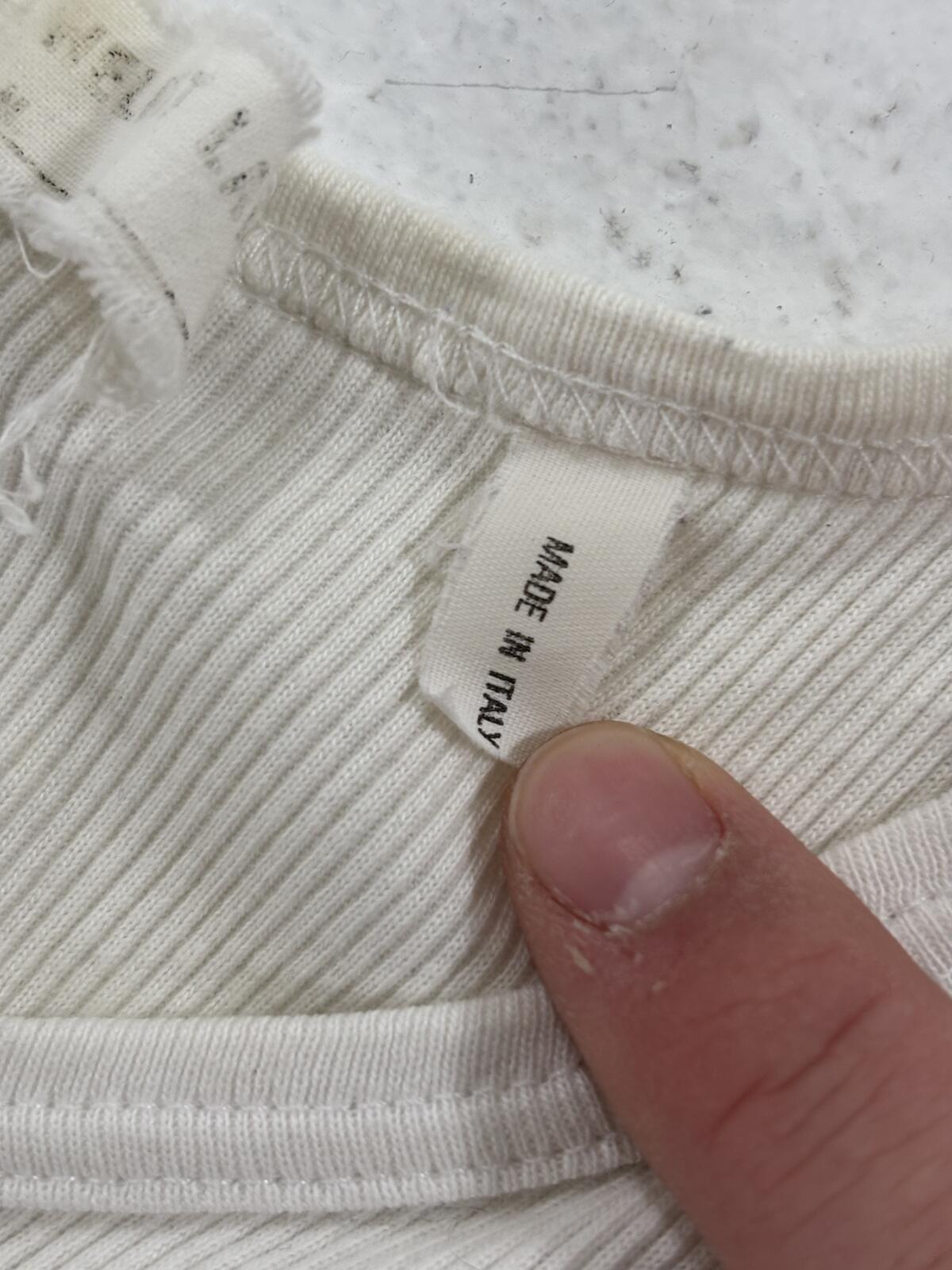 Helmut Lang Tank Top {{ color }} {{ brand }} {{ archive }} {{ season }} {{ year }} {{ hedi slimane }}
