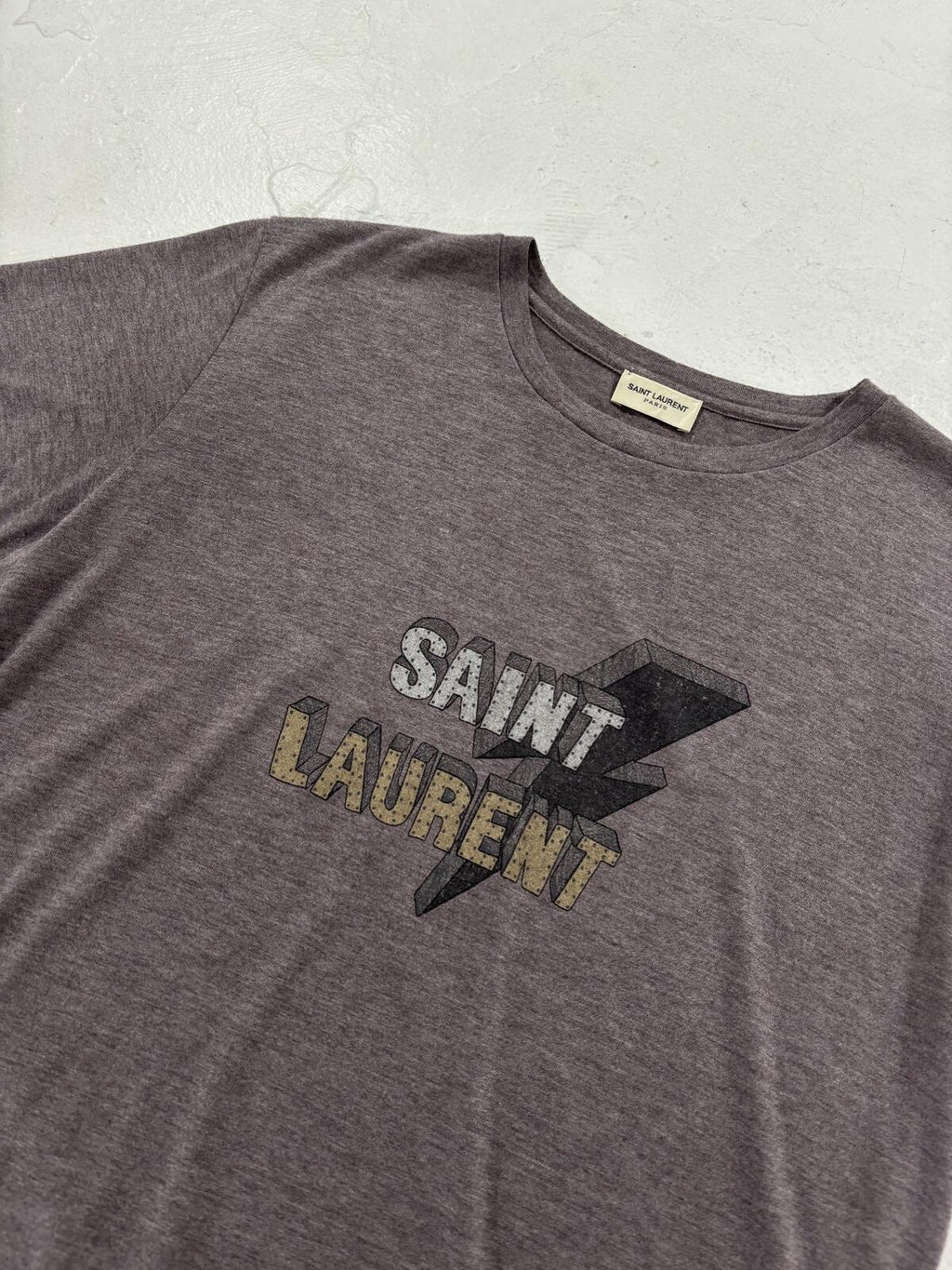 Saint Laurent Paris Logo T-Shirt