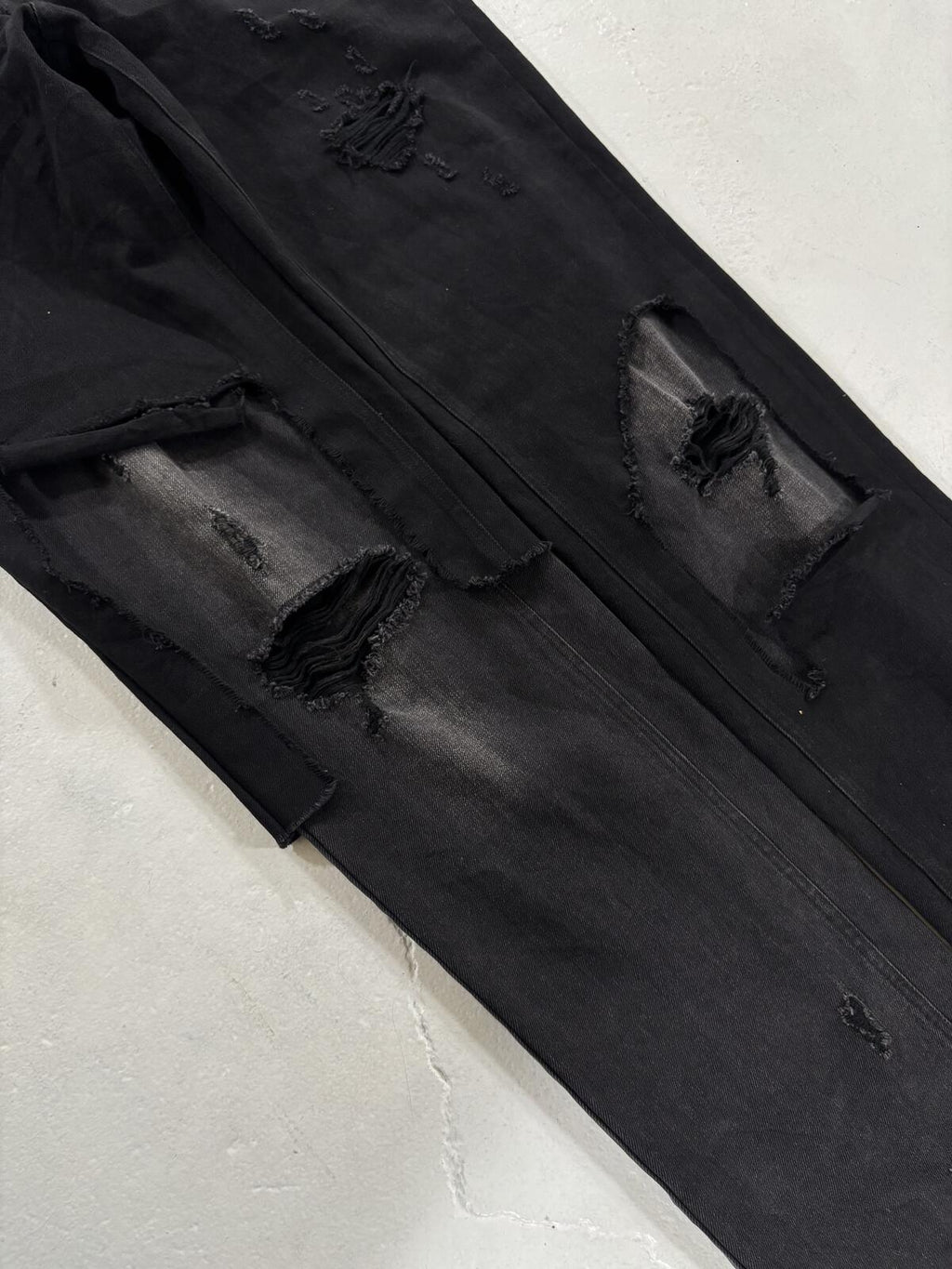 Raf Simons AW19 Destroyed Zombie Denim
