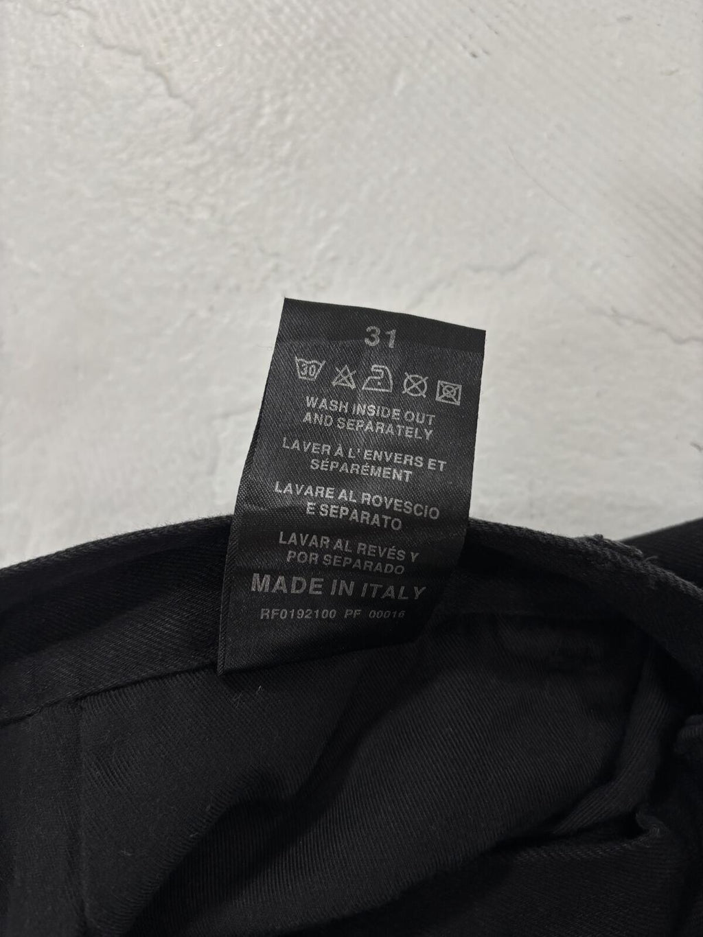 Raf Simons AW19 Destroyed Zombie Denim