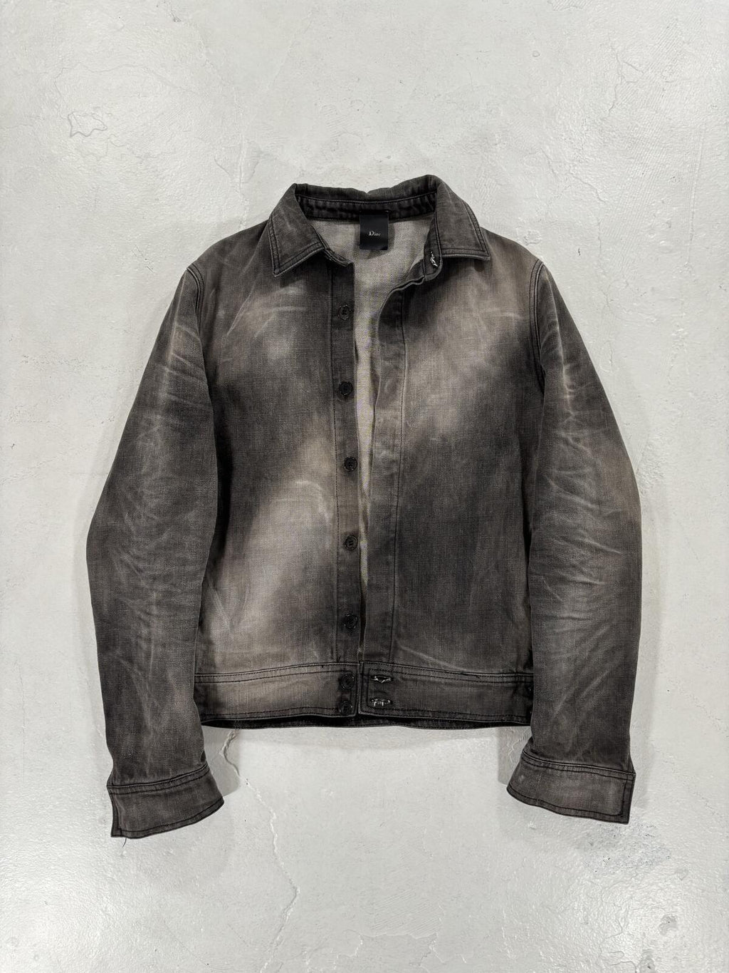 Dior Homme SS03 "Follow Me" Sun Faded Denim Jacket