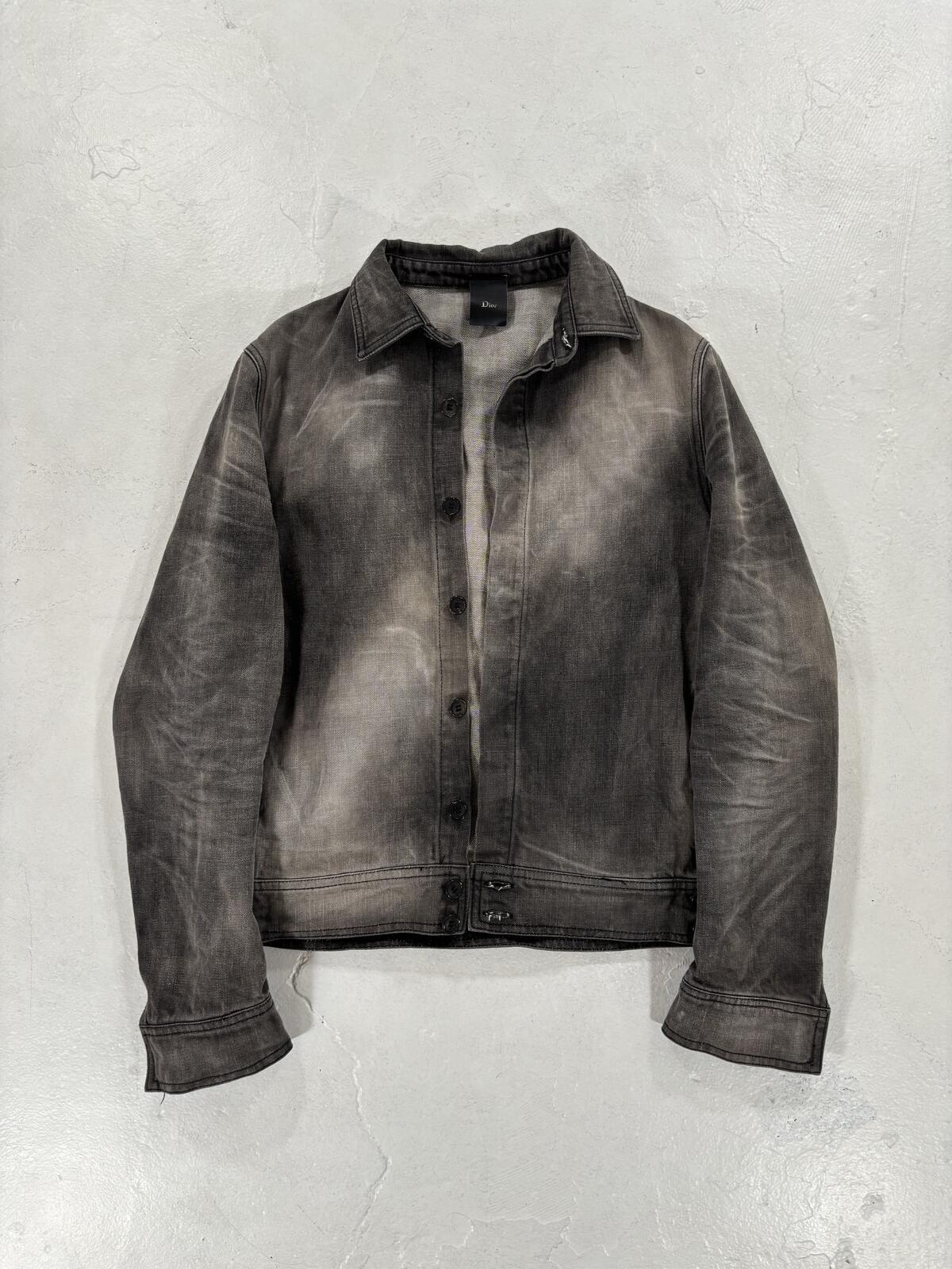 Dior Homme SS03 "Follow Me" Sun Faded Denim Jacket