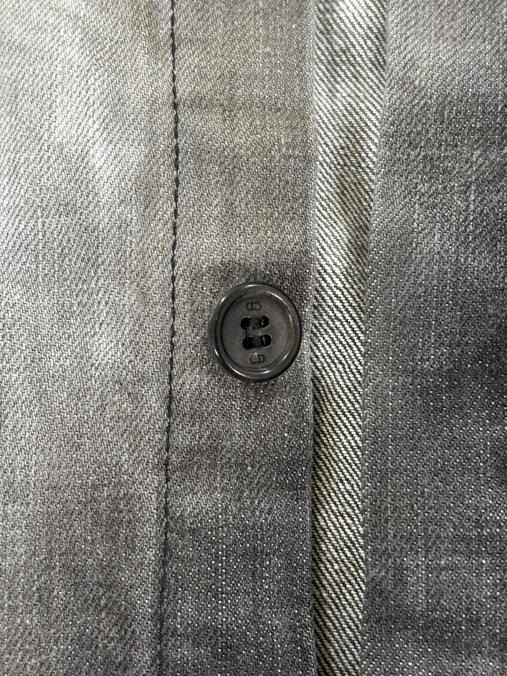 Dior Homme SS03 "Follow Me" Sun Faded Denim Jacket