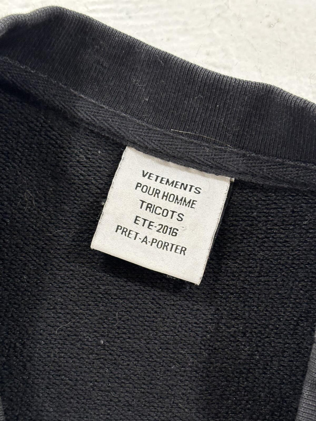 Vetements 2016 Champion Crewneck
