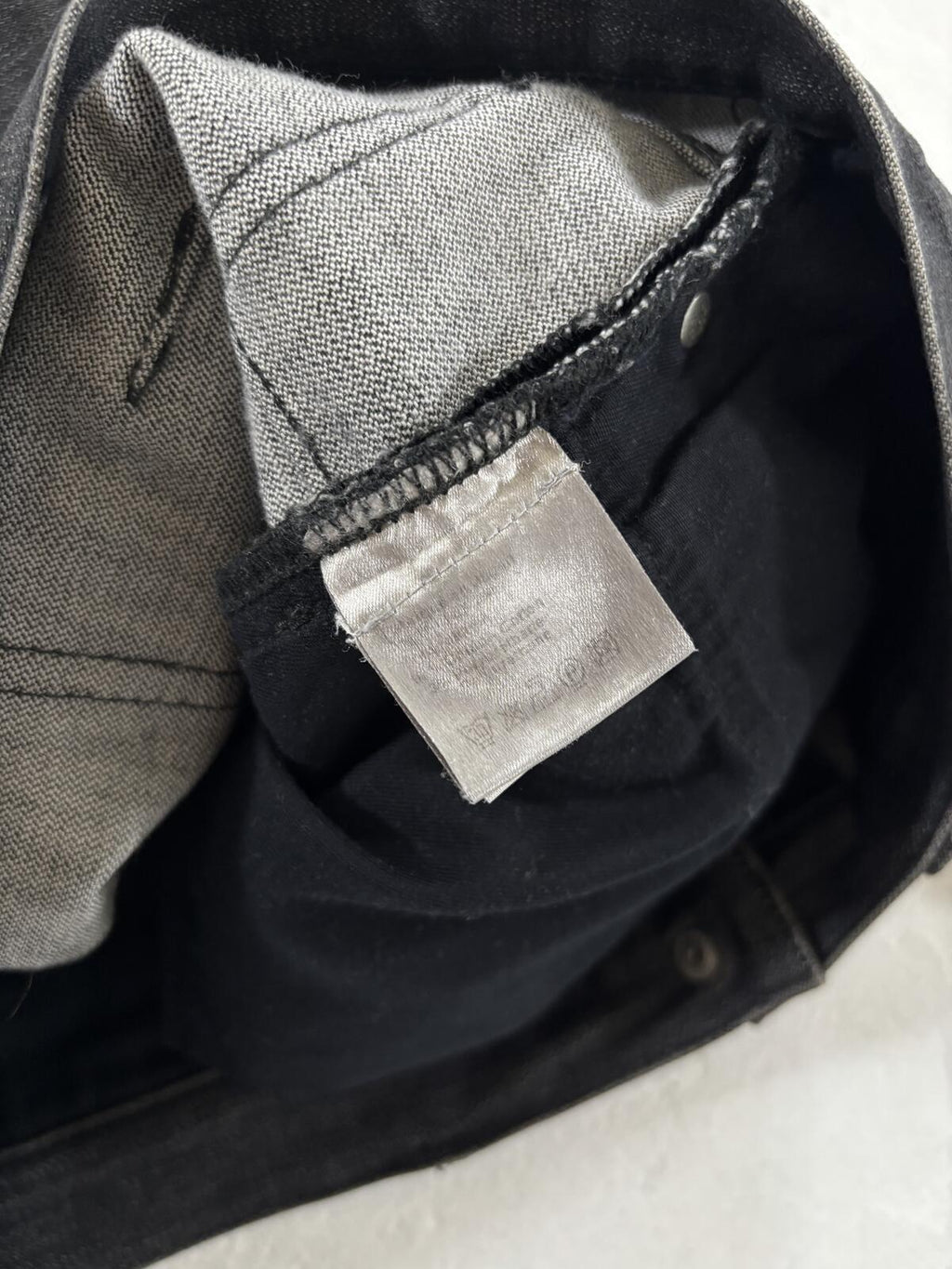 Dior Homme SS06 Washed Grey Denim