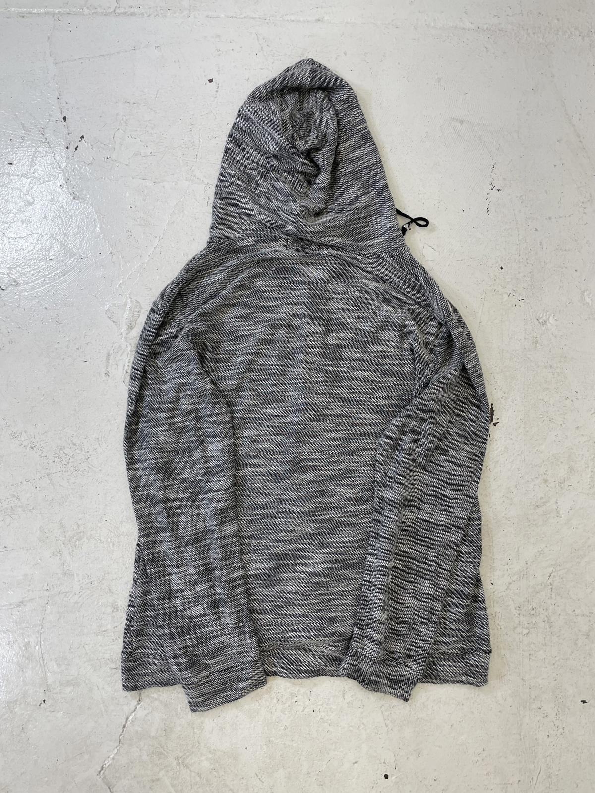 In the attic grey zip up hoodie