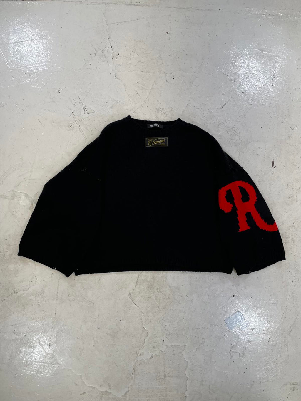 Raf Simon’s oversized Sweater
