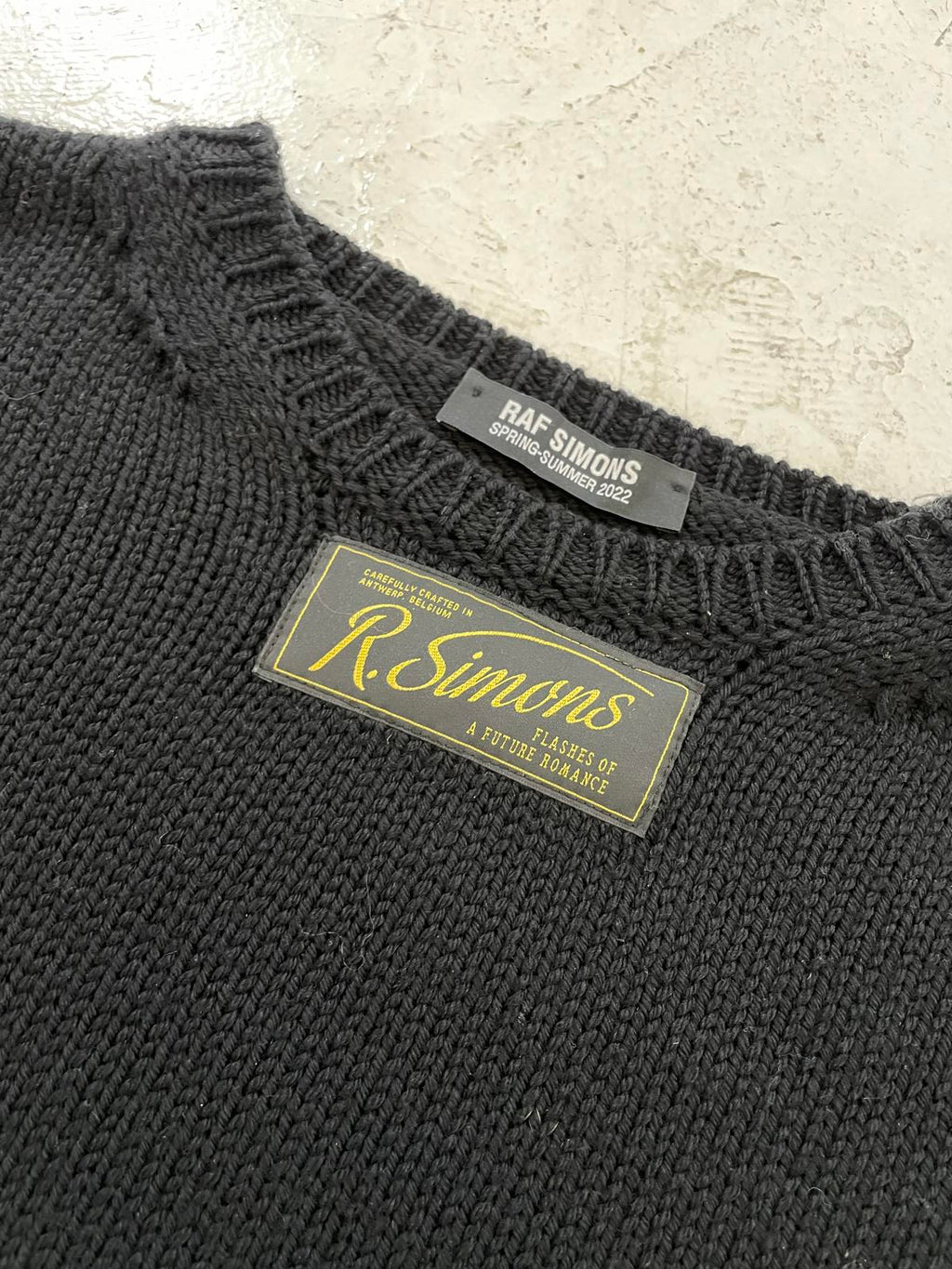 Raf Simon’s oversized Sweater
