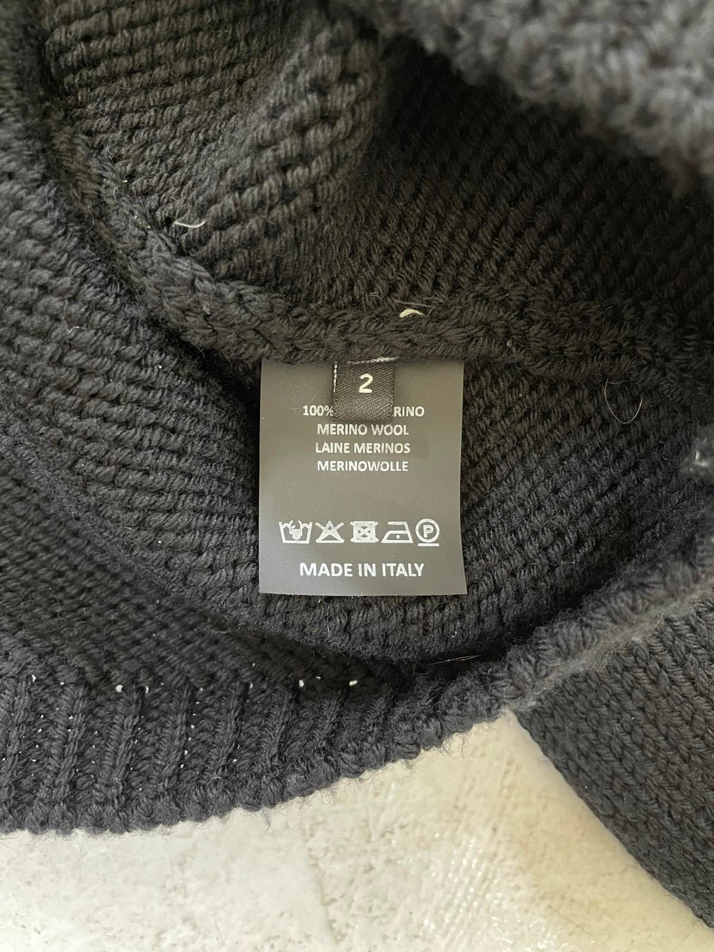 Raf Simon’s oversized Sweater