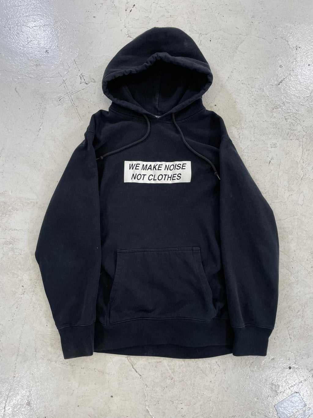Undercover “We Make Noise not clothes” hoodie