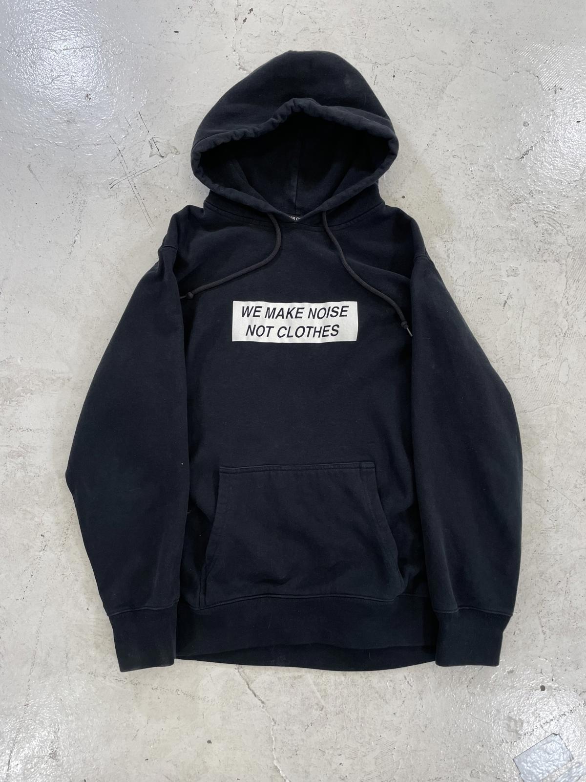 Undercover “We Make Noise not clothes” hoodie