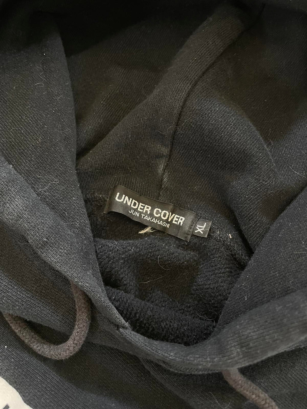 Undercover “We Make Noise not clothes” hoodie