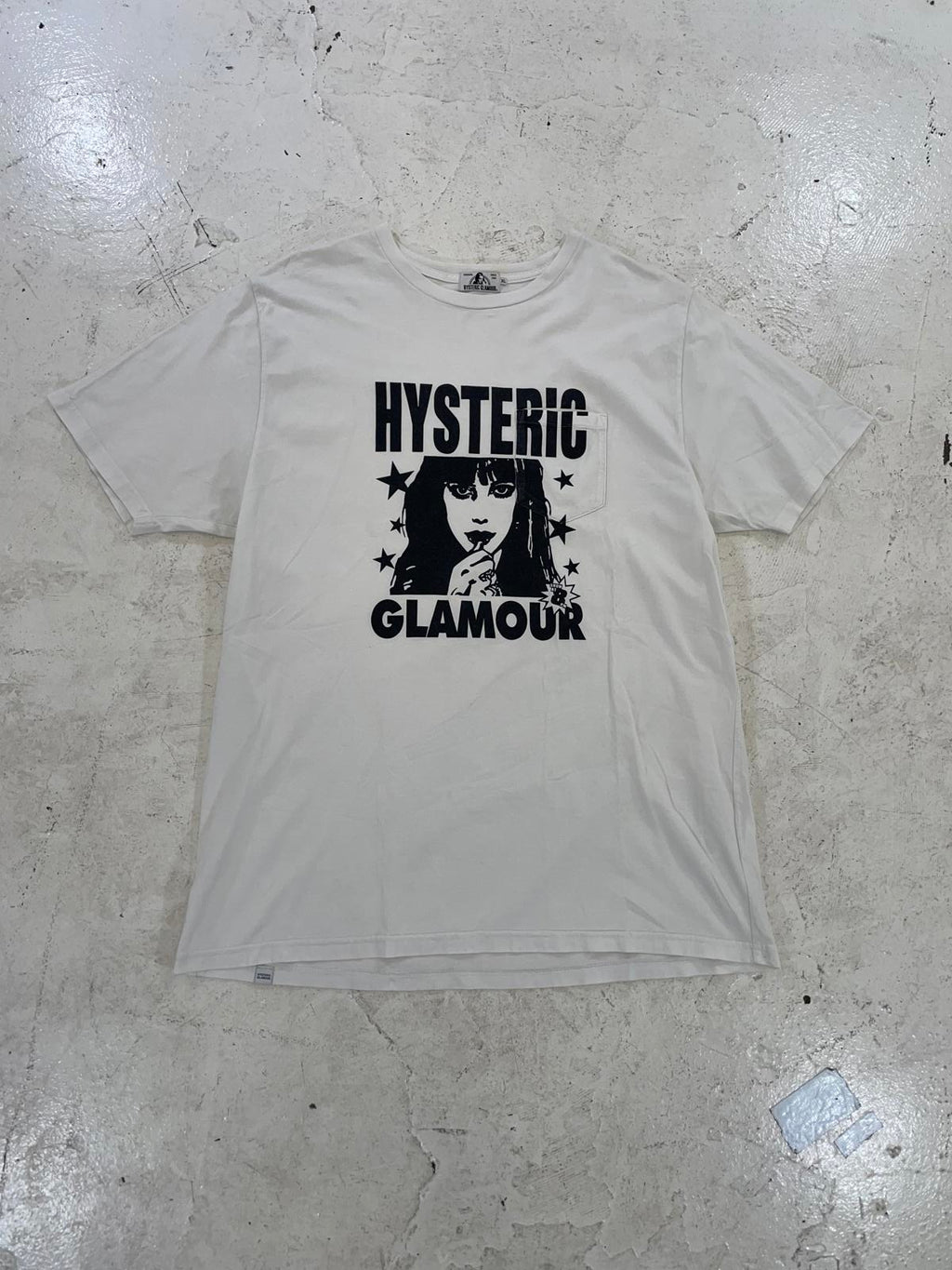 hysteric glamour Pin-up girl t-shirt