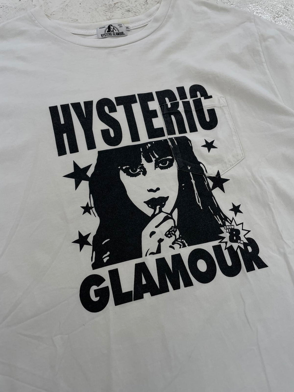 hysteric glamour Pin-up girl t-shirt