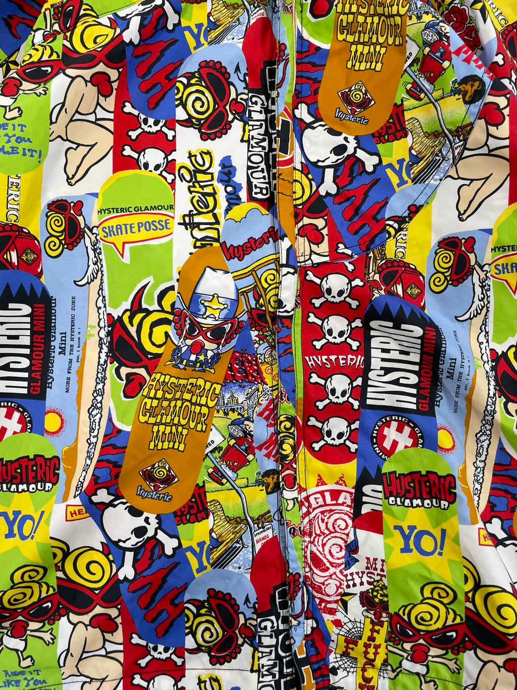 hysteric glamour cartoon wind breaker