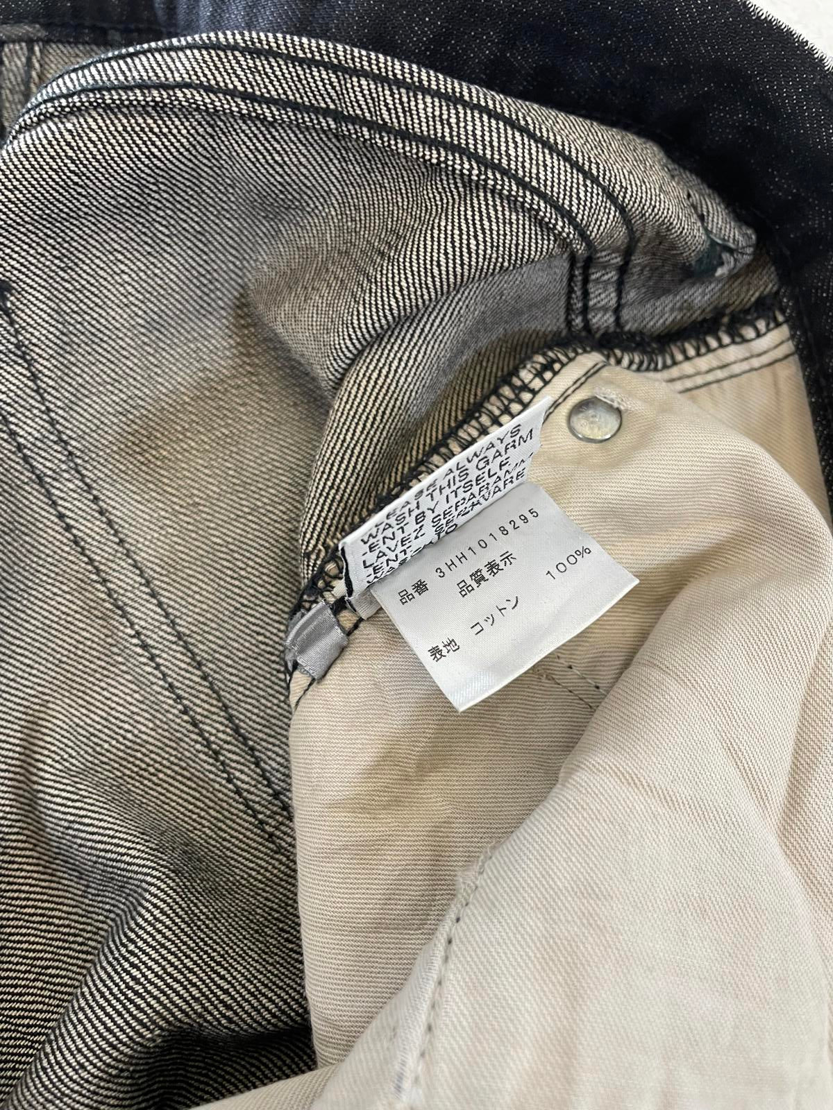 Aw03 Dior “luster” waxed denim
