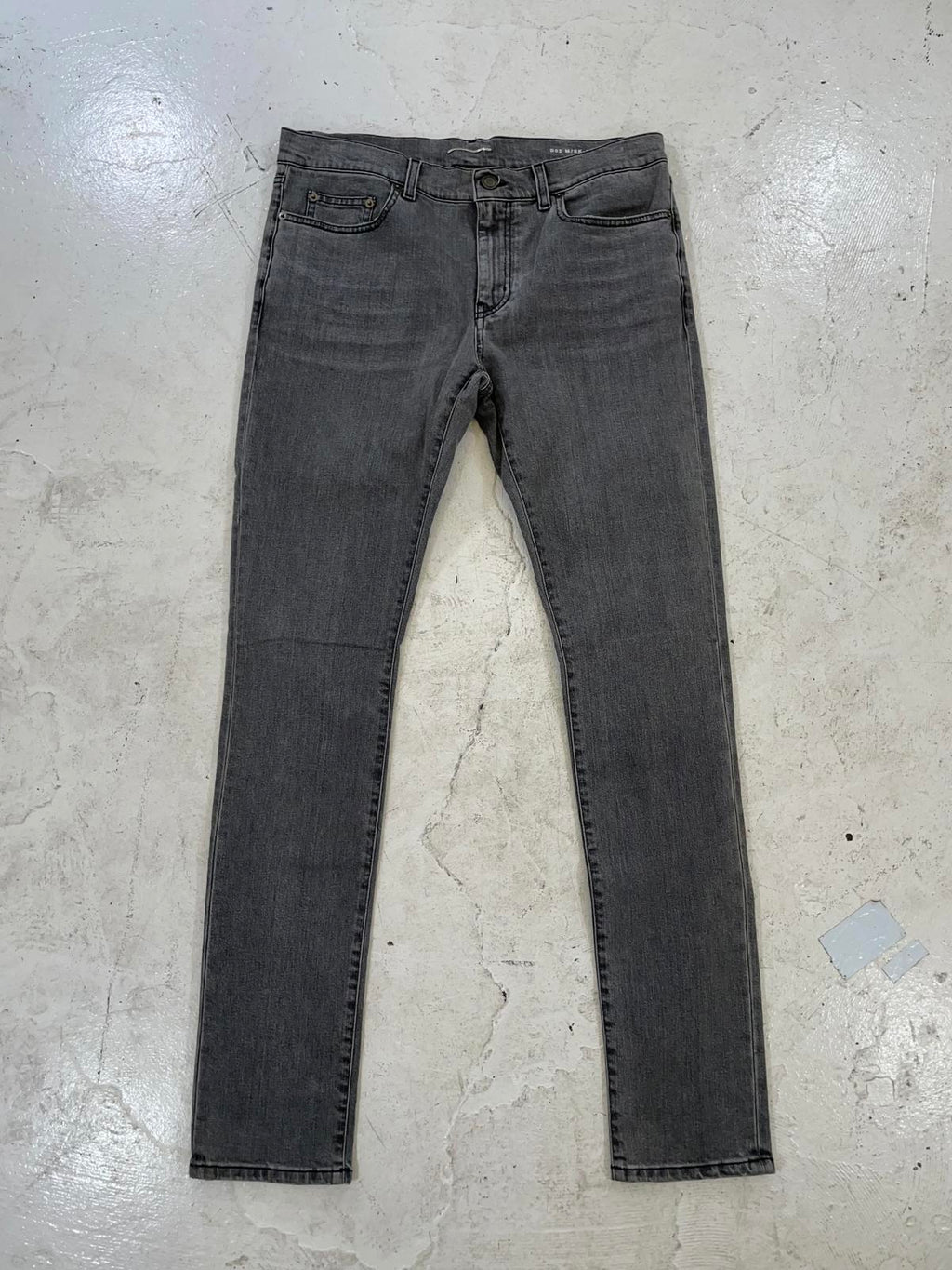 Saint Laurent Grey Wash D02 denim