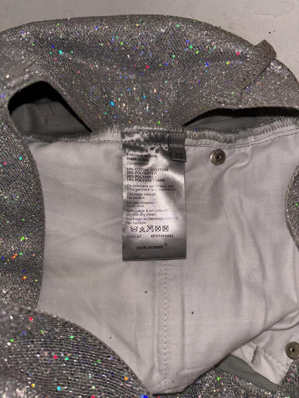 Dior Homme SS06 Glitter Jeans