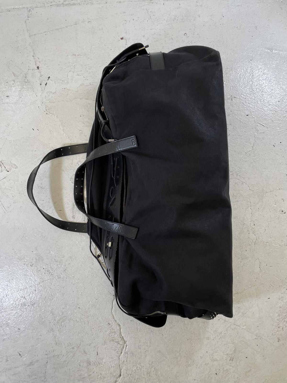 Dior homme AW 2003 “luster” duffle bag