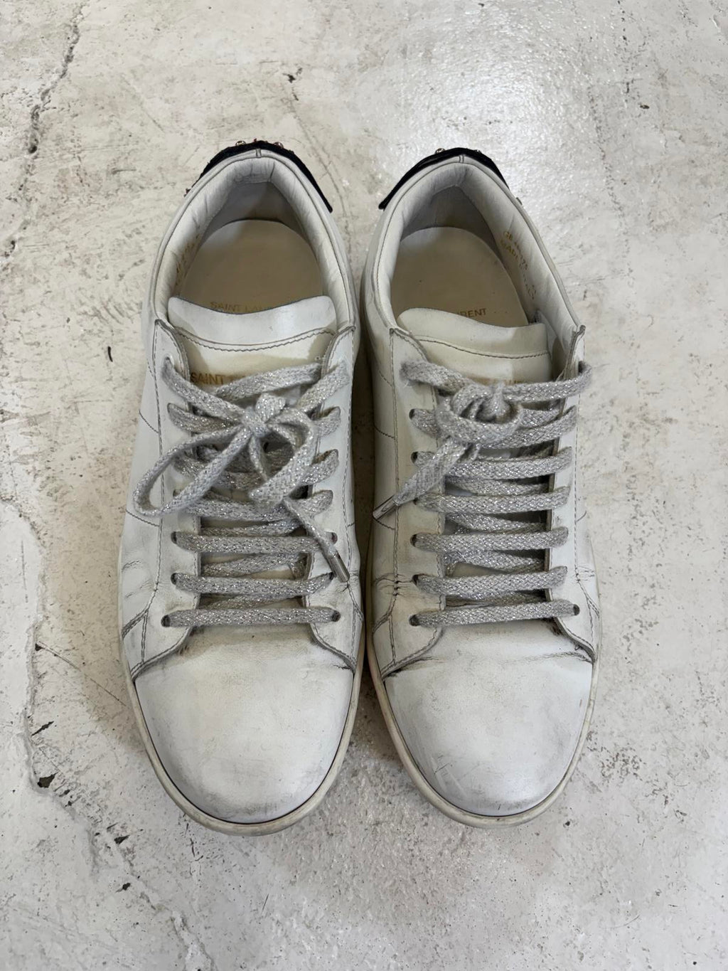 Saint Laurent Paris Lip Sneakers