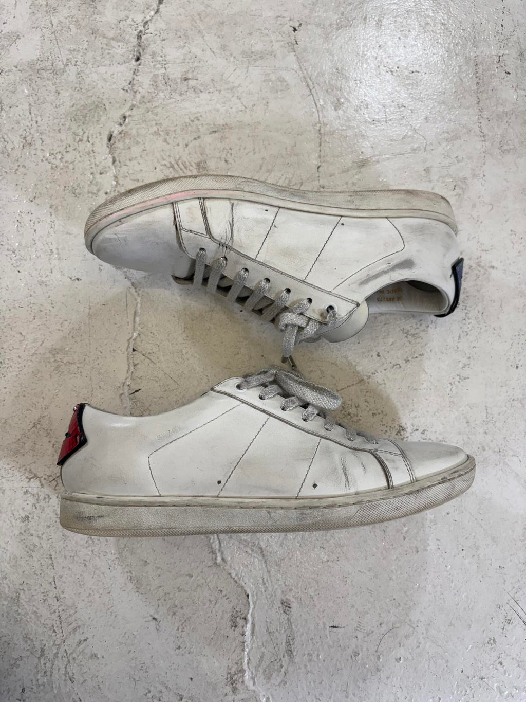 Saint Laurent Paris Lip Sneakers