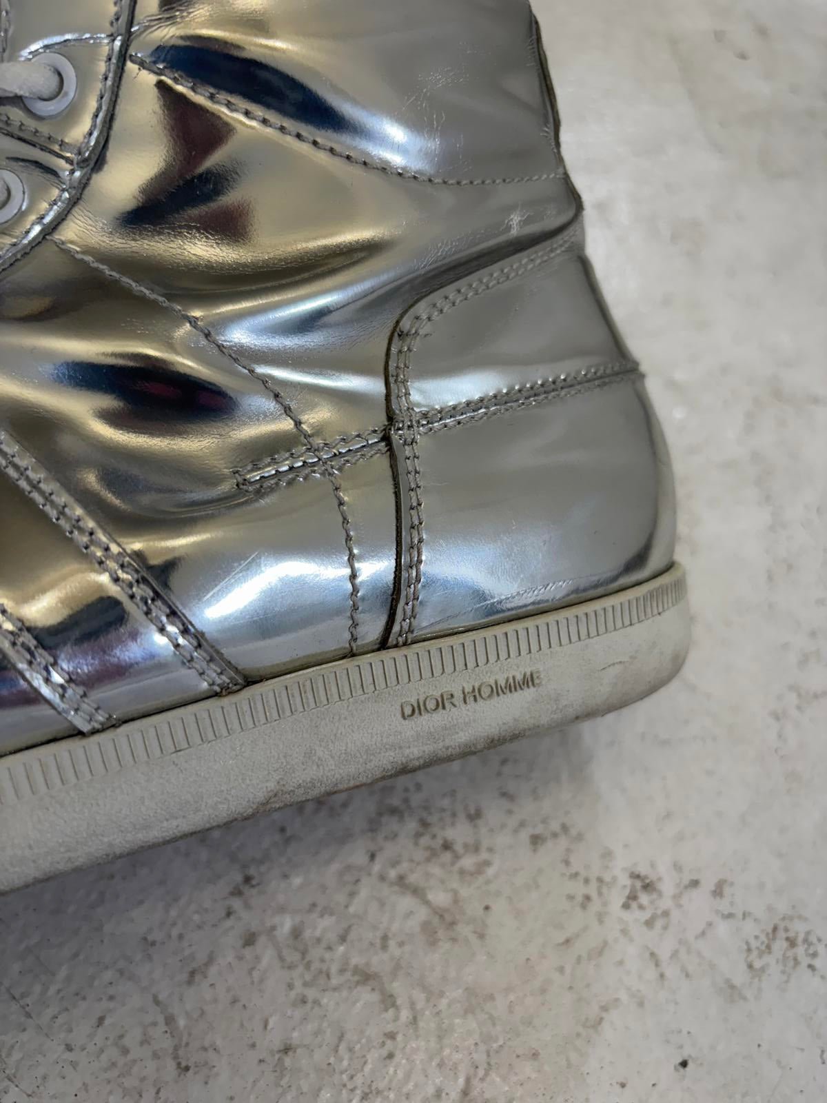 Dior Homme silver High Top GATS