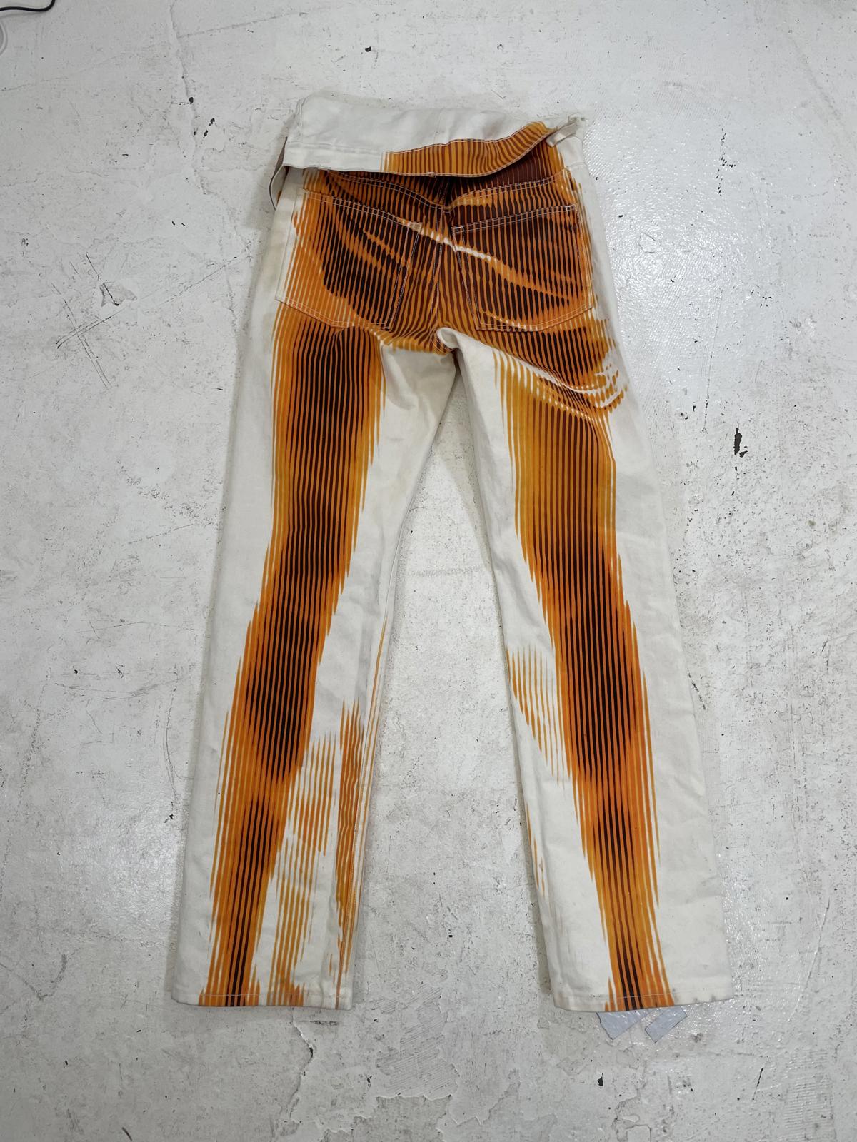 Jean Paul Gautier Leg print Y Project jeans