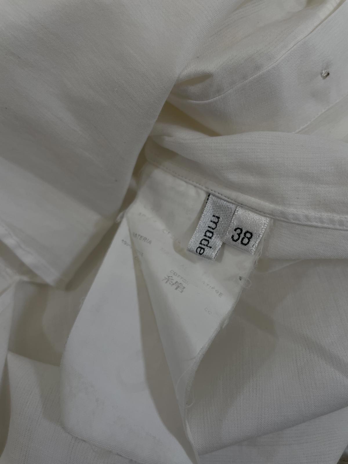 Carol Christian Poell Stripped See-though Button up