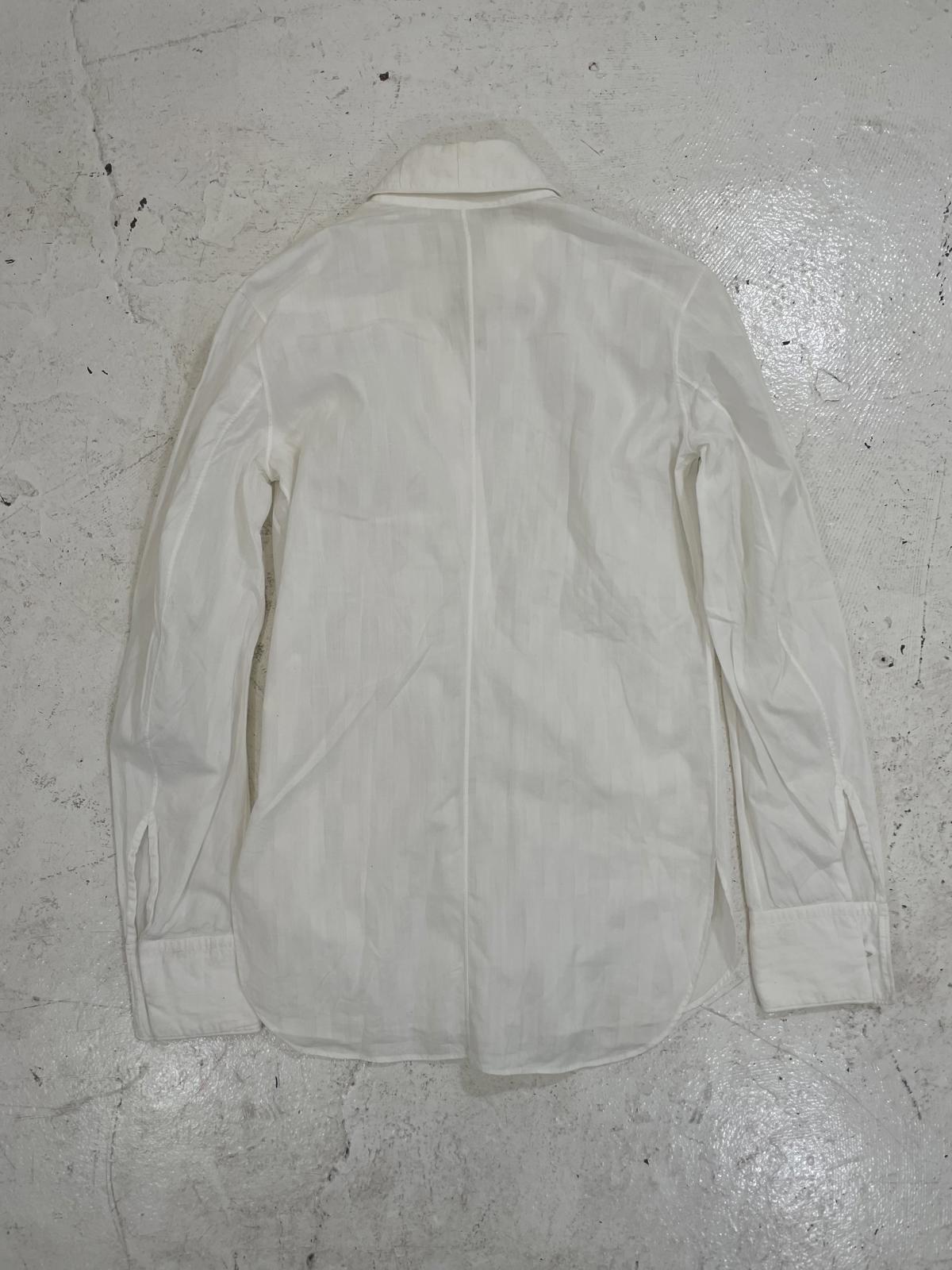 Carol Christian Poell Stripped See-though Button up