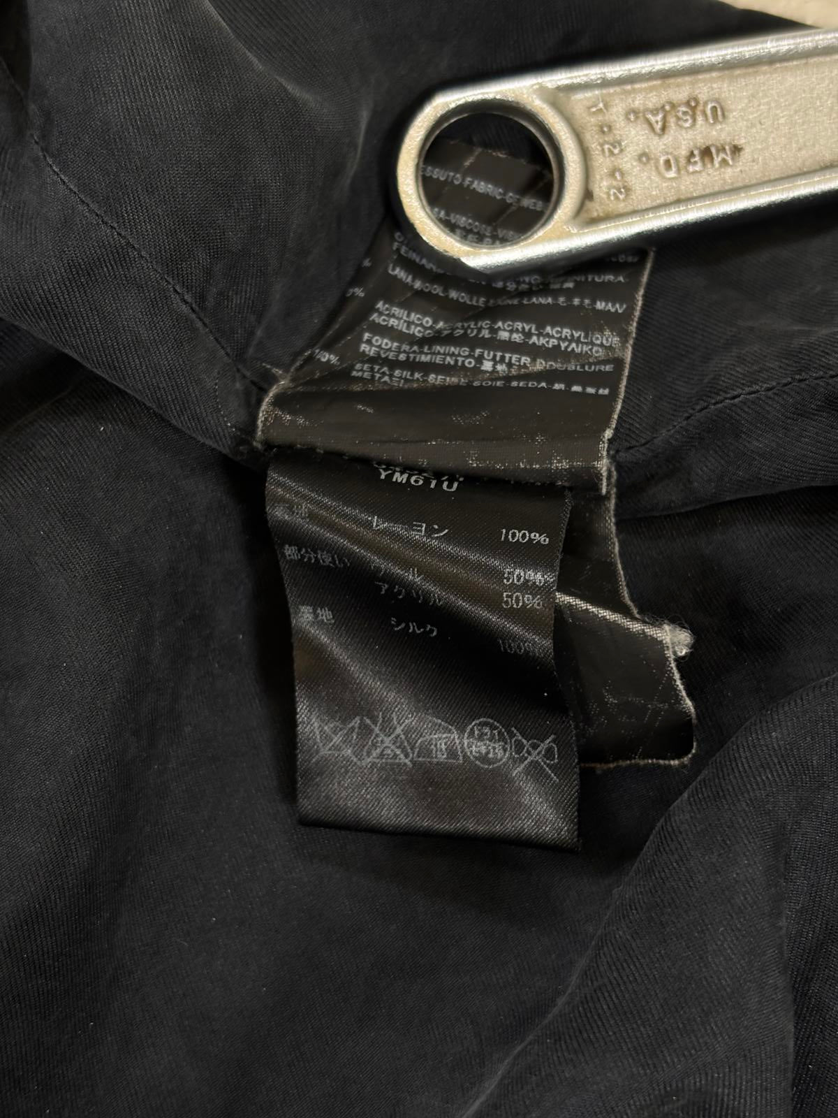 Saint Laurent Paris Blood Luster Silk Jacket