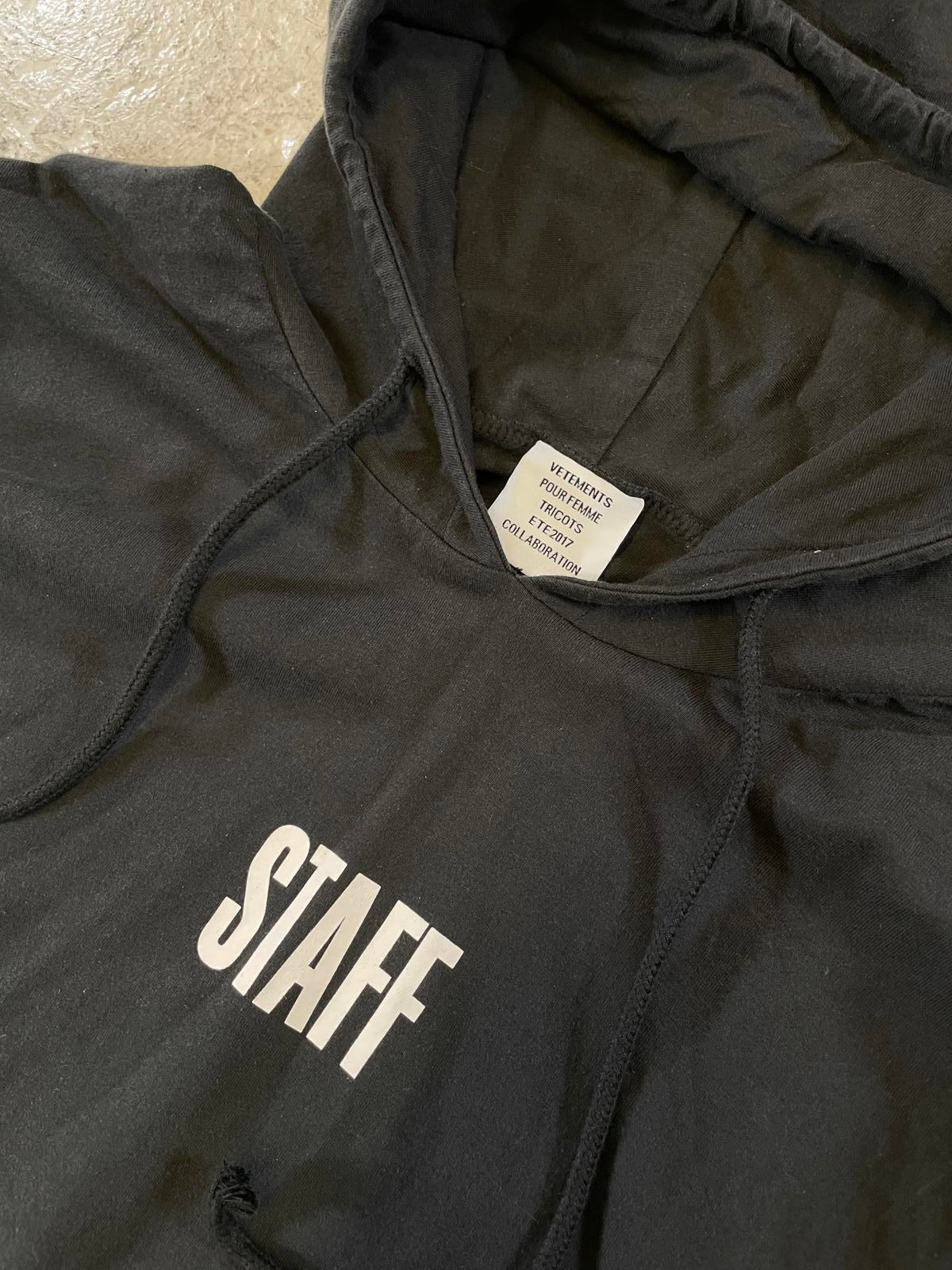 Vetements Ss19 Staff Hoodie