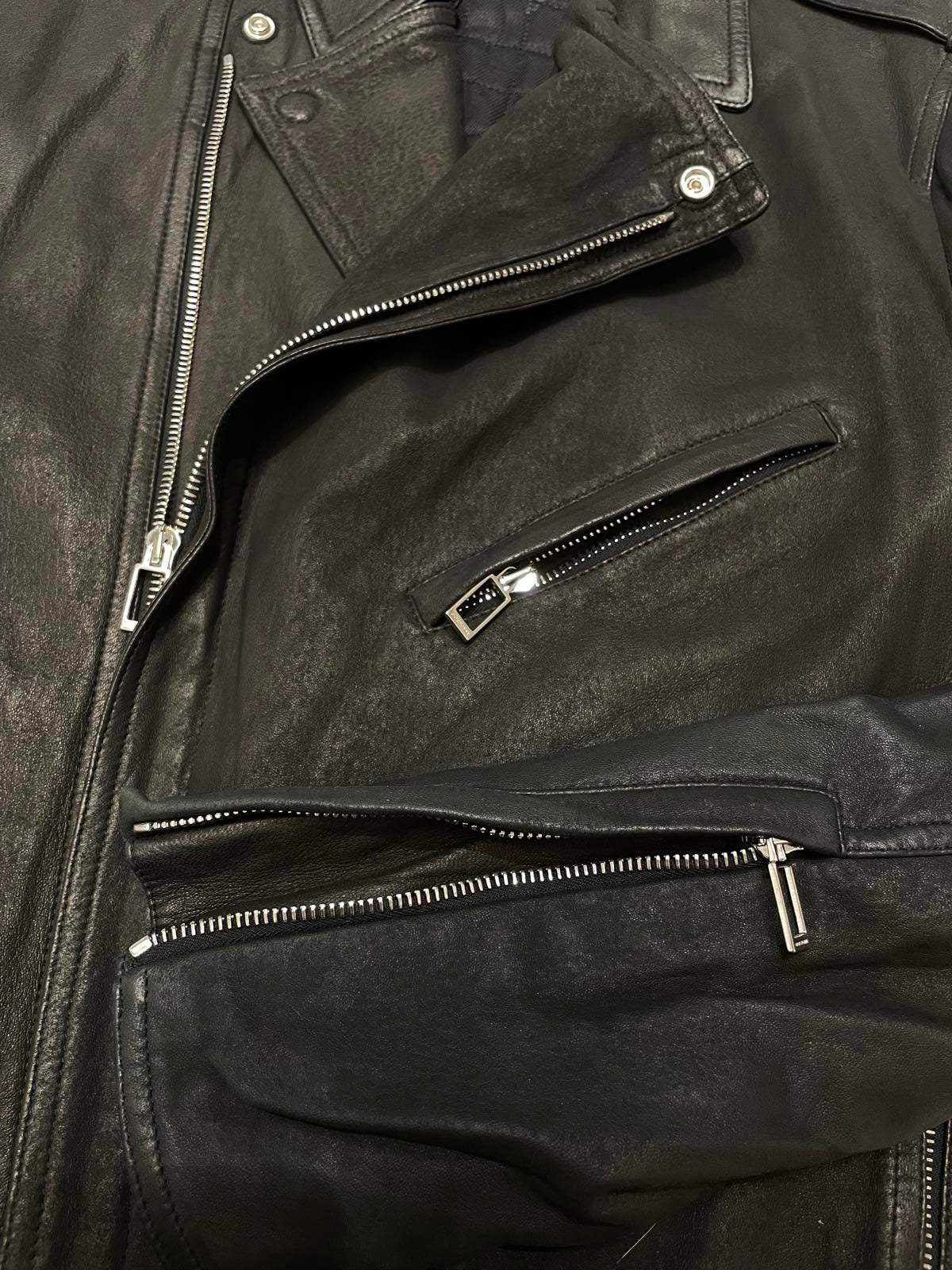 Aw2012 Dior homme lambskin perfecto biker jacket