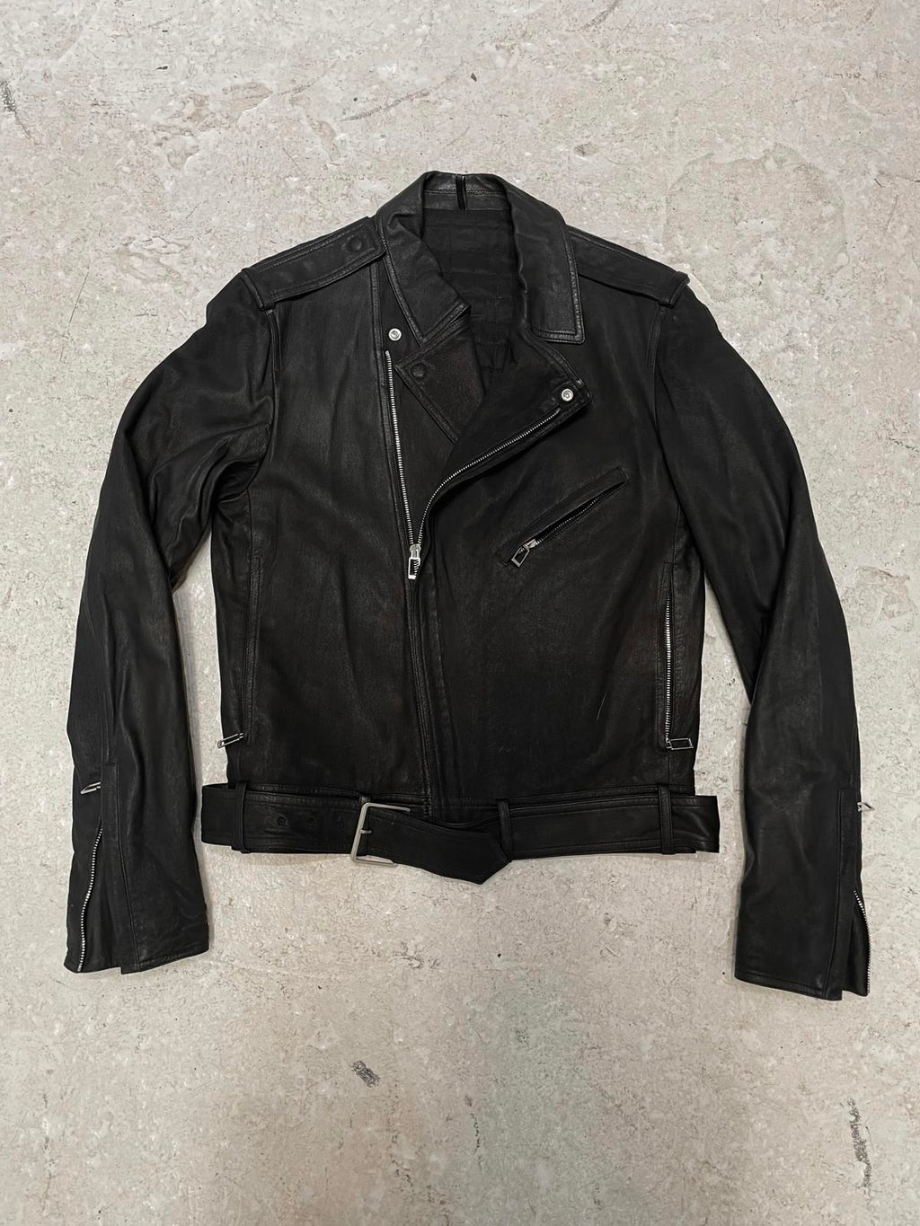 Aw2012 Dior homme lambskin perfecto biker jacket