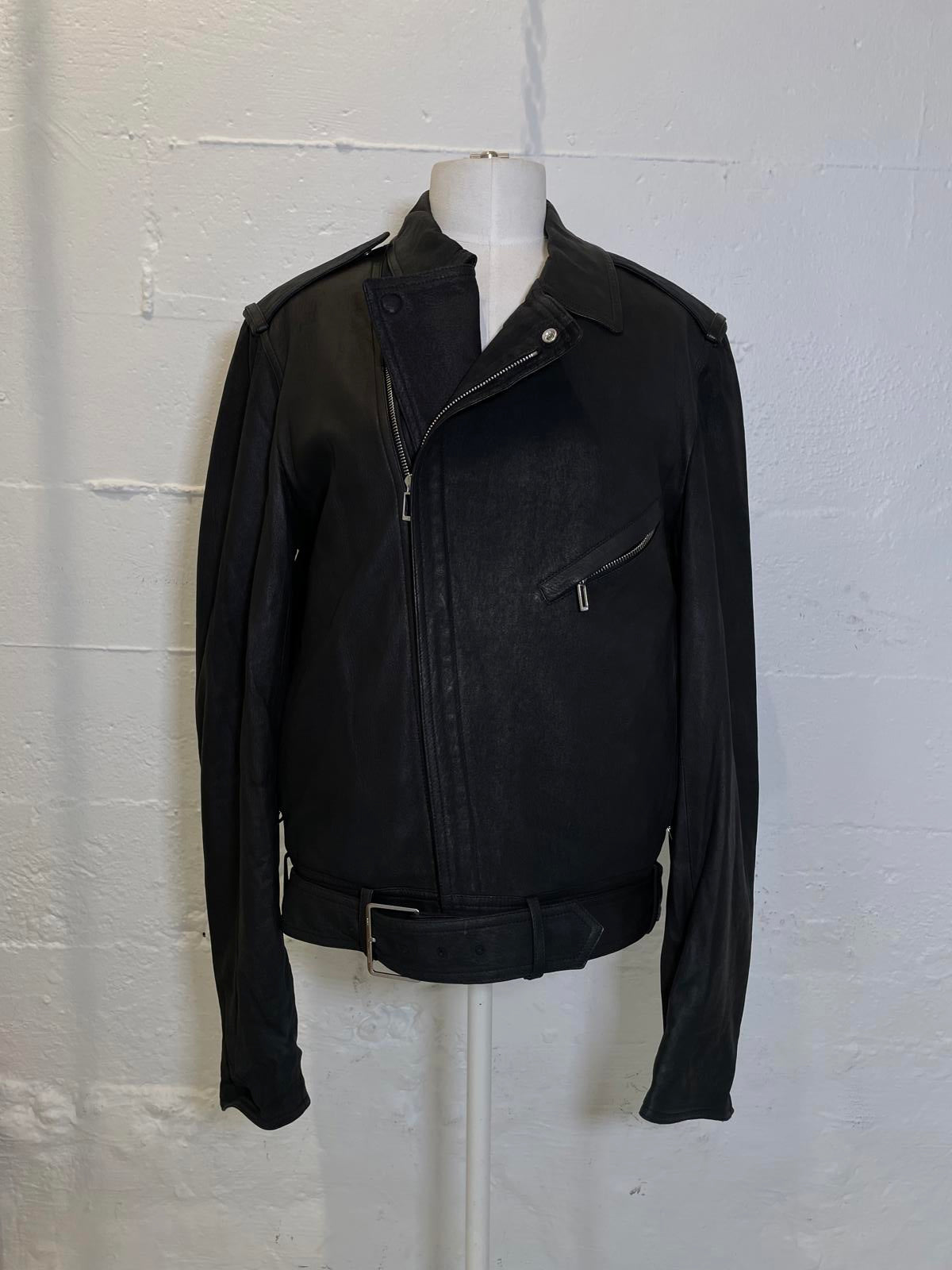 Aw2012 Dior homme lambskin perfecto biker jacket