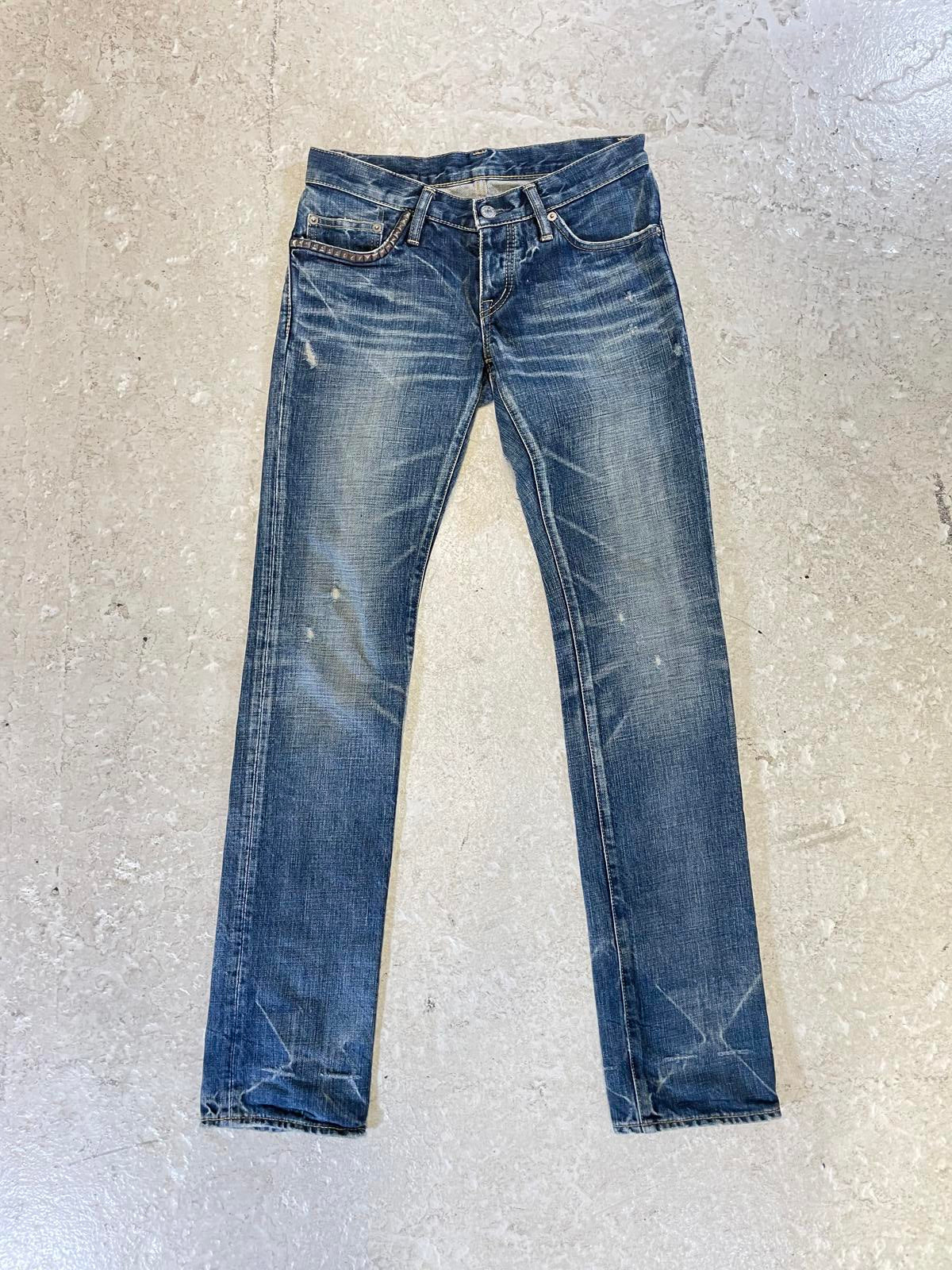 Hysteric Glamour Studded Pocket Denim