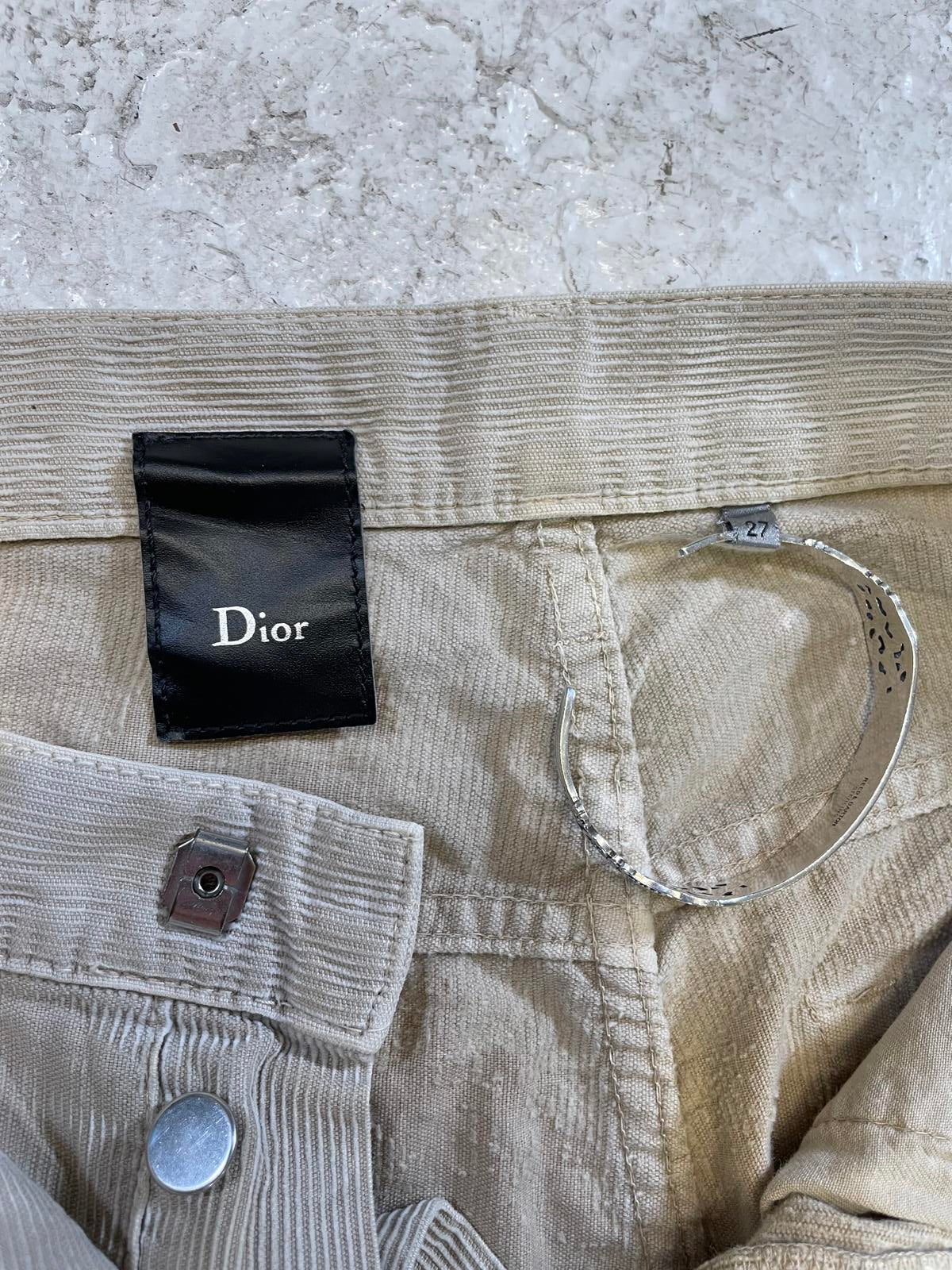 Dior Homme Aw04 Courdory Pants