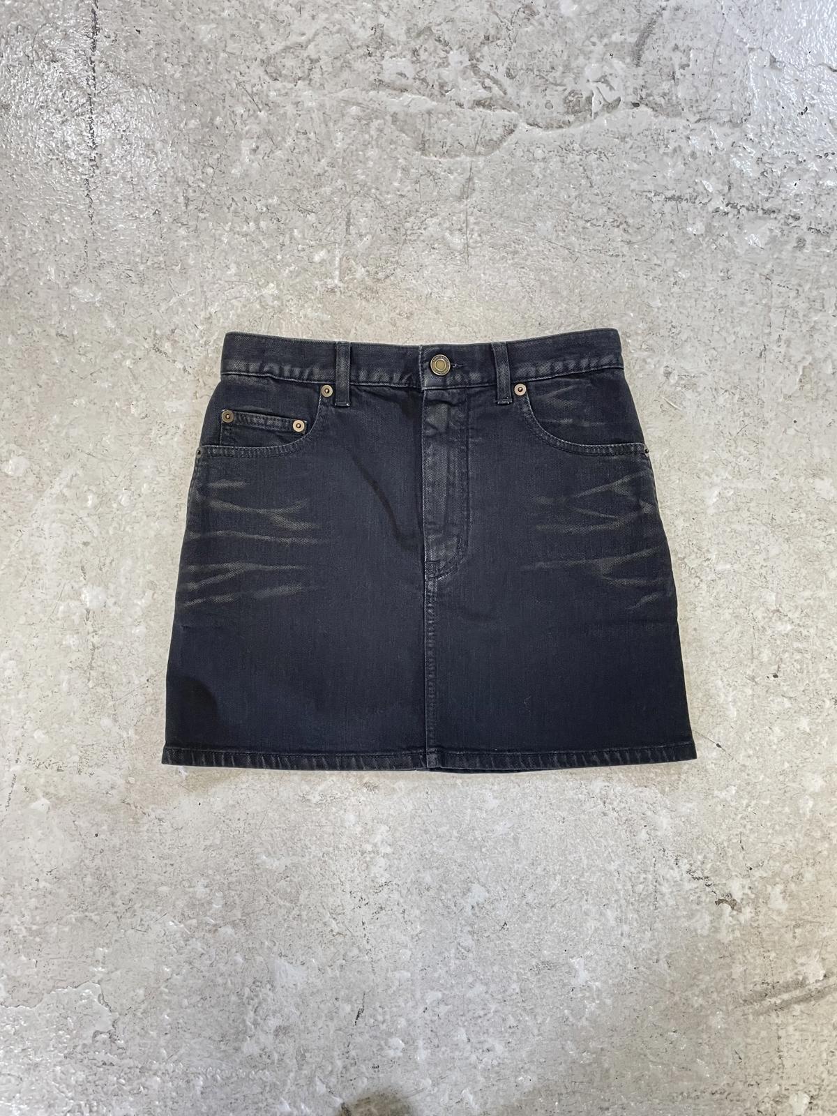 Saint Laurent Denim Skirt
