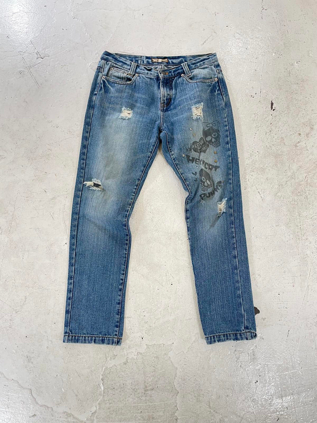 Hell Cat Punks Denim